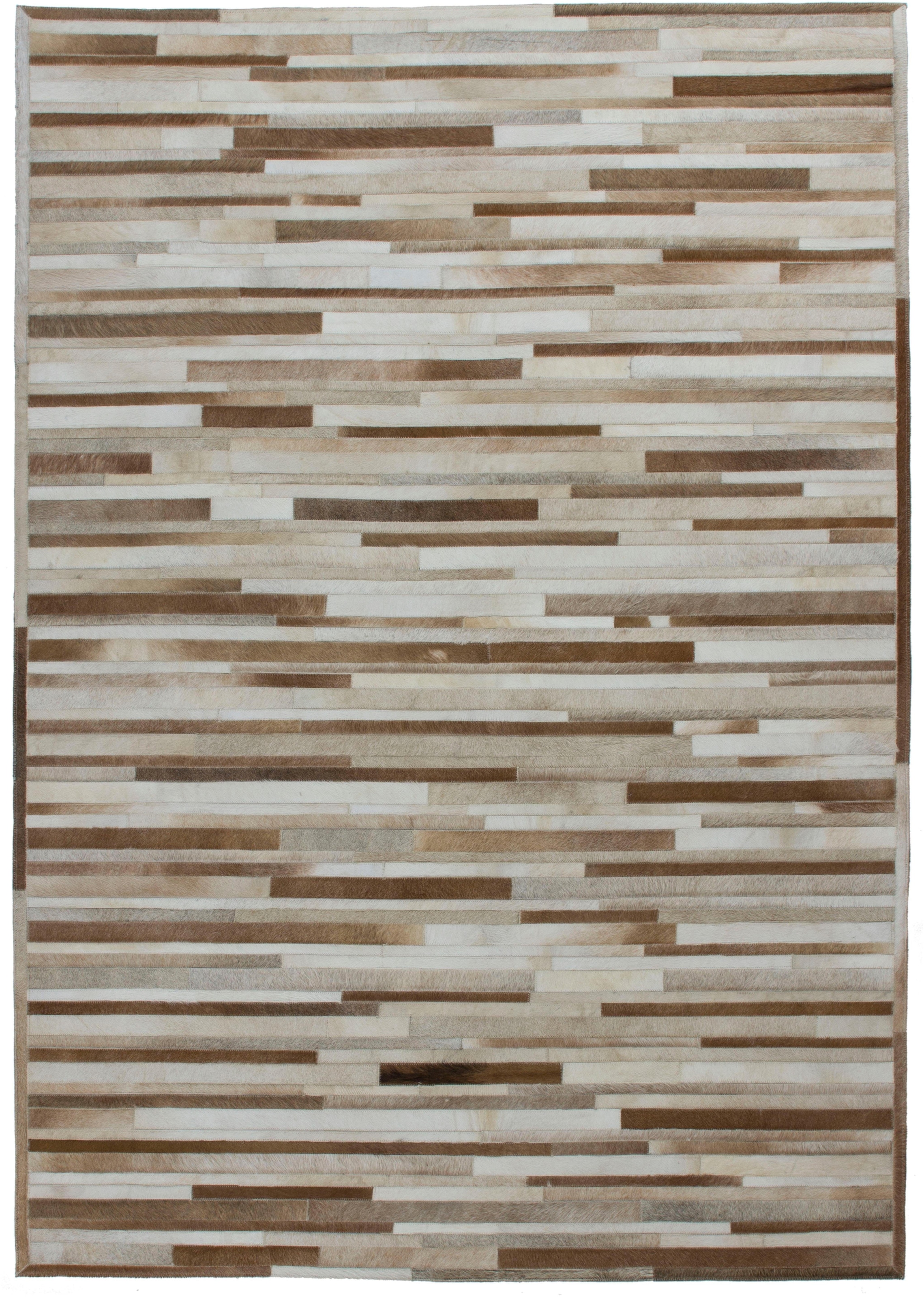 calo-deluxe Fellteppich »Dakota 1120«, rechteckig, 8 mm Höhe, echtes Rinderfell, Wohnzimmer
