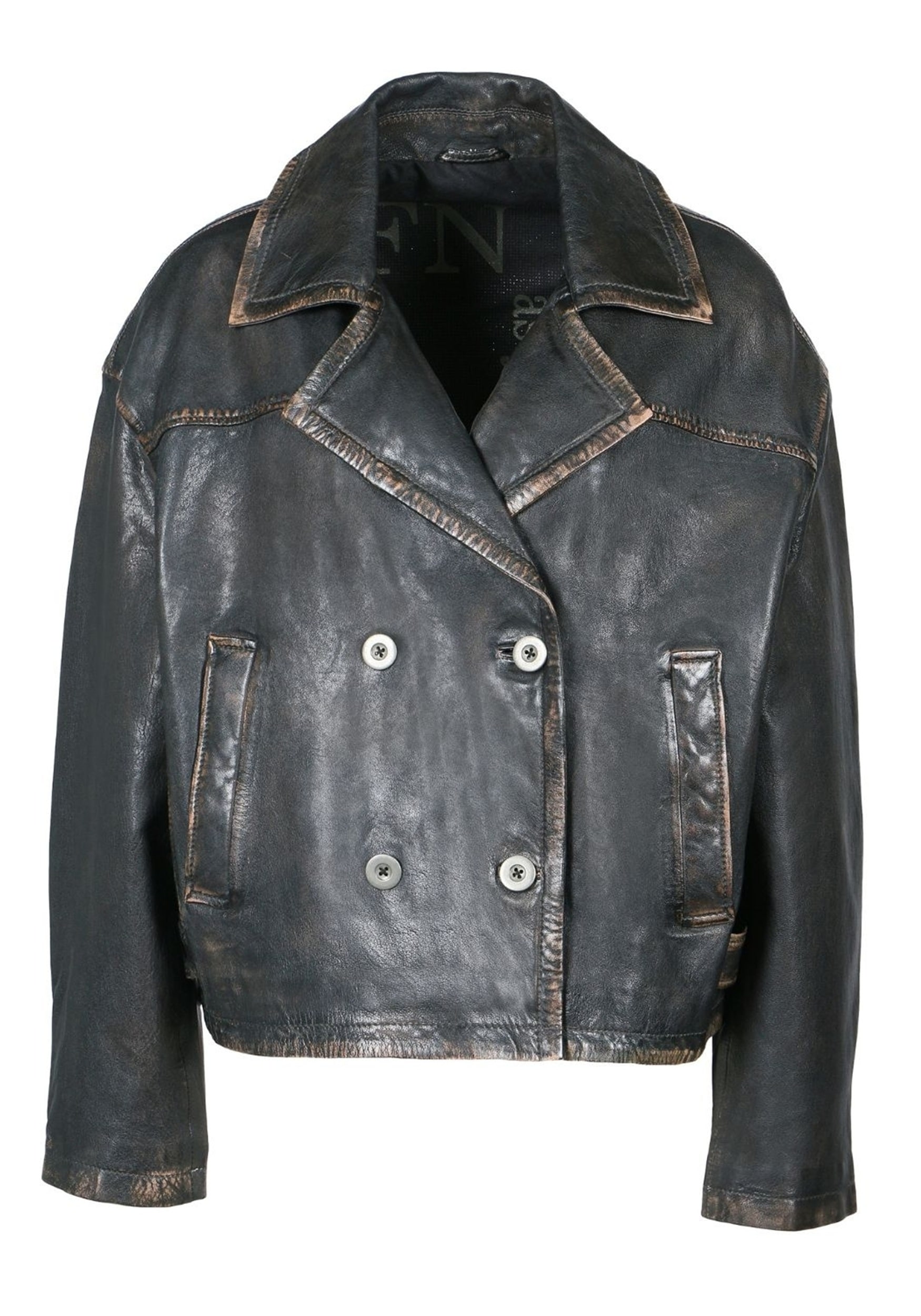 Freaky Nation Lederjacke »Abbie-FN«