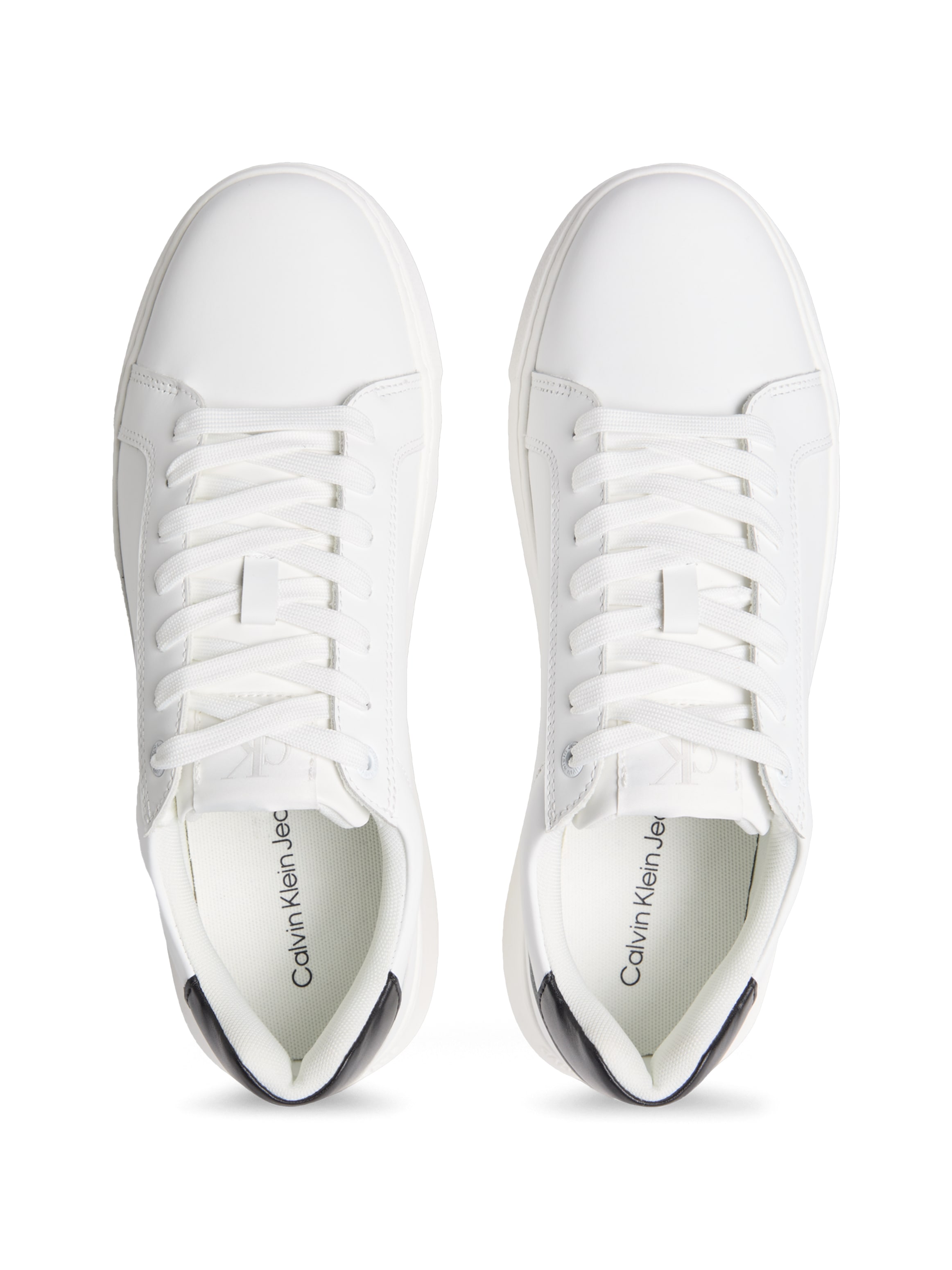 Calvin Klein Jeans Sneakers »CHUNKY CUPSOLE MONO LTH«  Chaussure à lacets, chaussure basse, sneaker de loisirs avec logo latéral