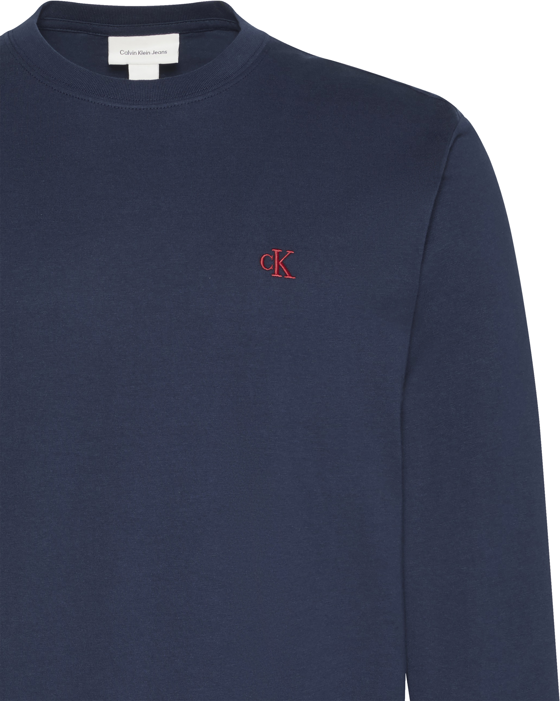 Calvin Klein Jeans Langarmshirt »LS EASY MONOGRAM TEE« Mit Rundhalsausschnitt, regular fit