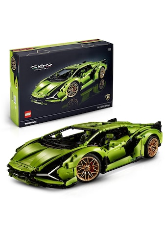 Konstruktionsspielsteine »Lamborghini Sián FKP 37 (42115), LEGO® Technic«, (3696 St.)