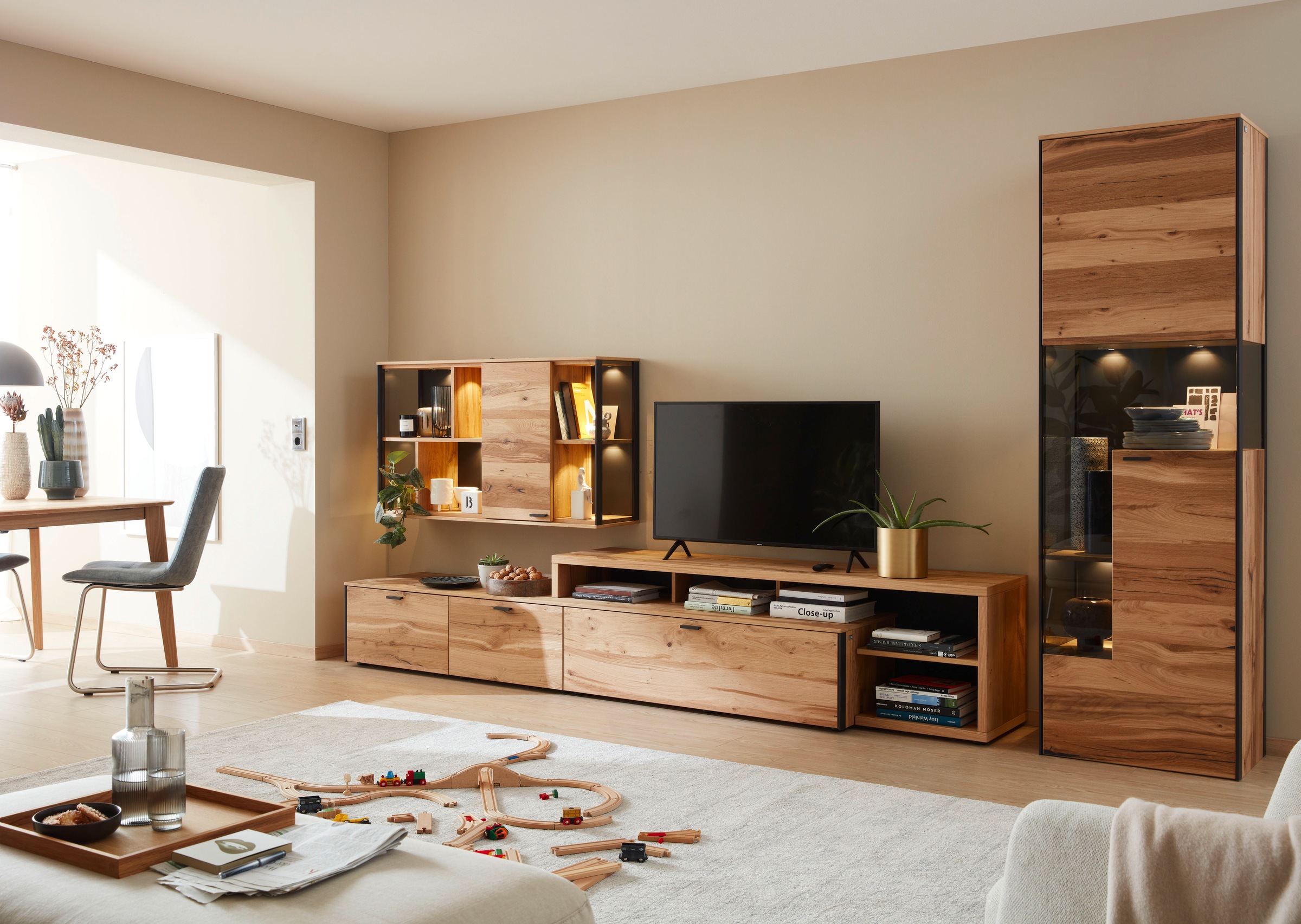 SCHÖNER WOHNEN-Kollektion Tapis »Balance« Rectangulaire 13 mm Höhe Kurzflor, Wohnzimmer