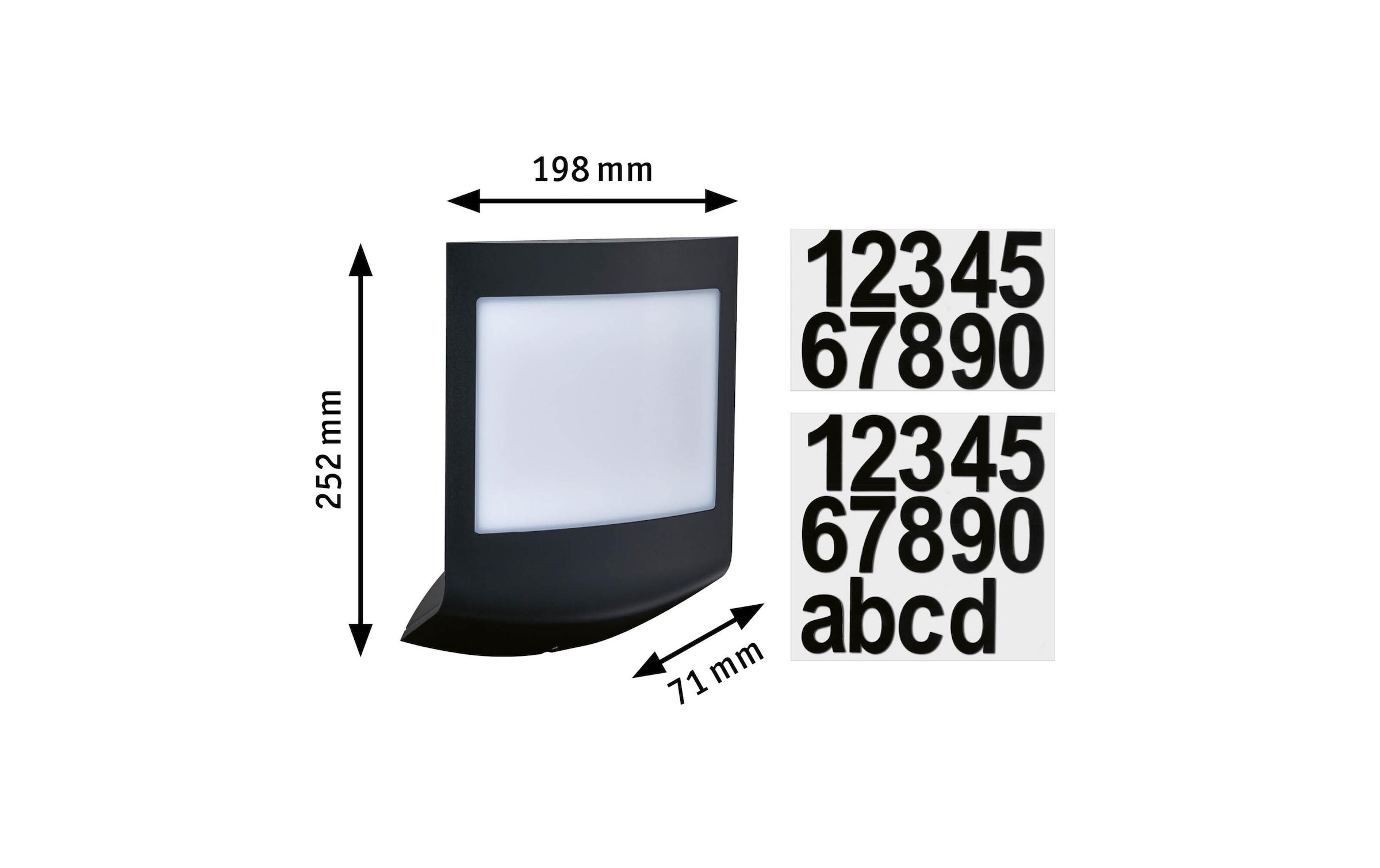 Paulmann Wandleuchte »230V Padea«, 