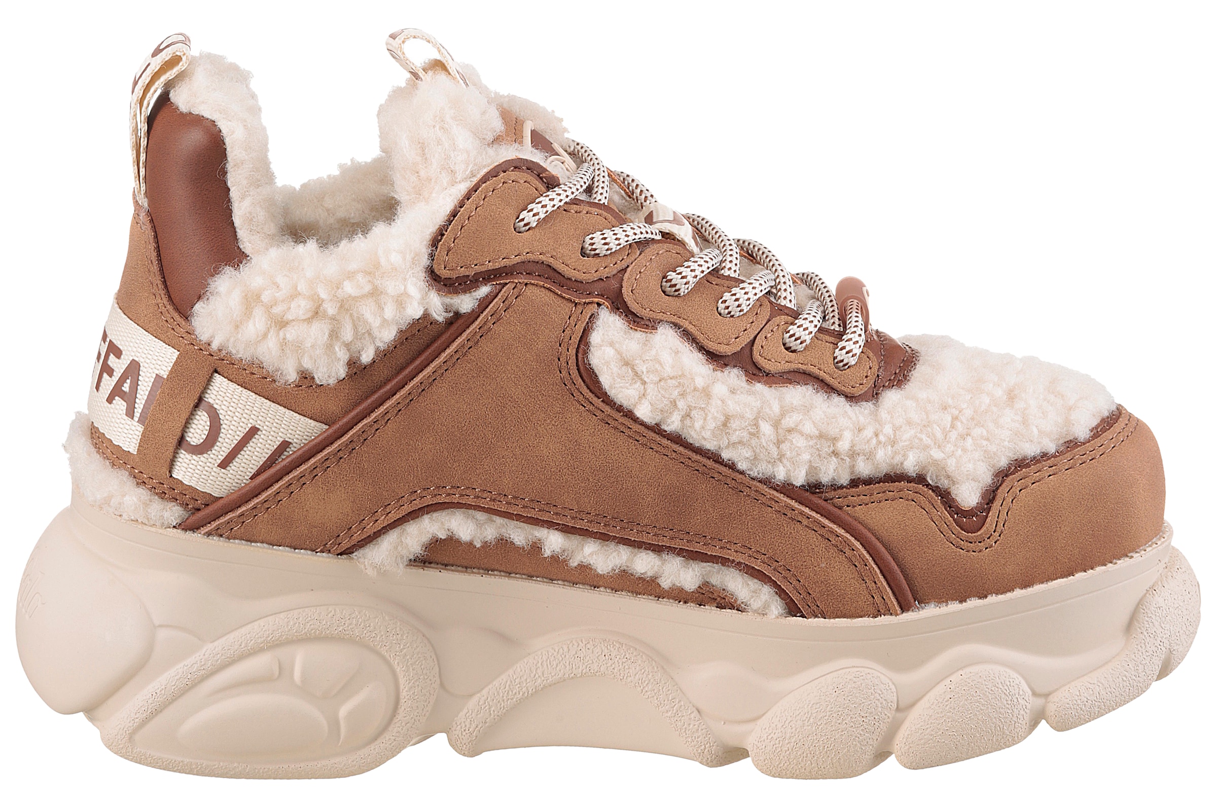 Buffalo Baskets à plateforme »CLD CHAI WARM«  sneakers montantes, bottines à lacets, bottes d'hiver avec mousse à mémoire de forme
