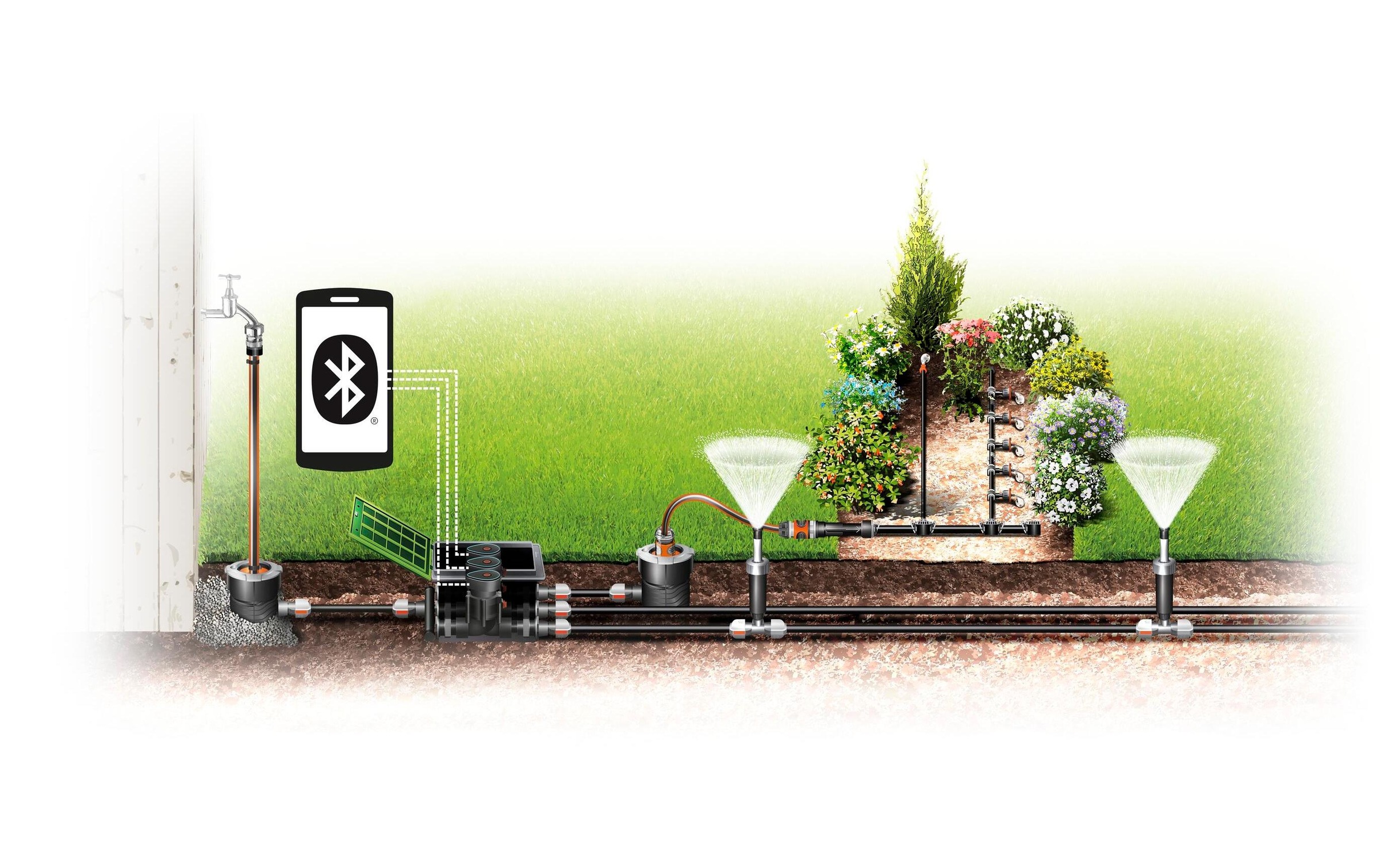 GARDENA Bewässerungsventil »9V Bluetooth«