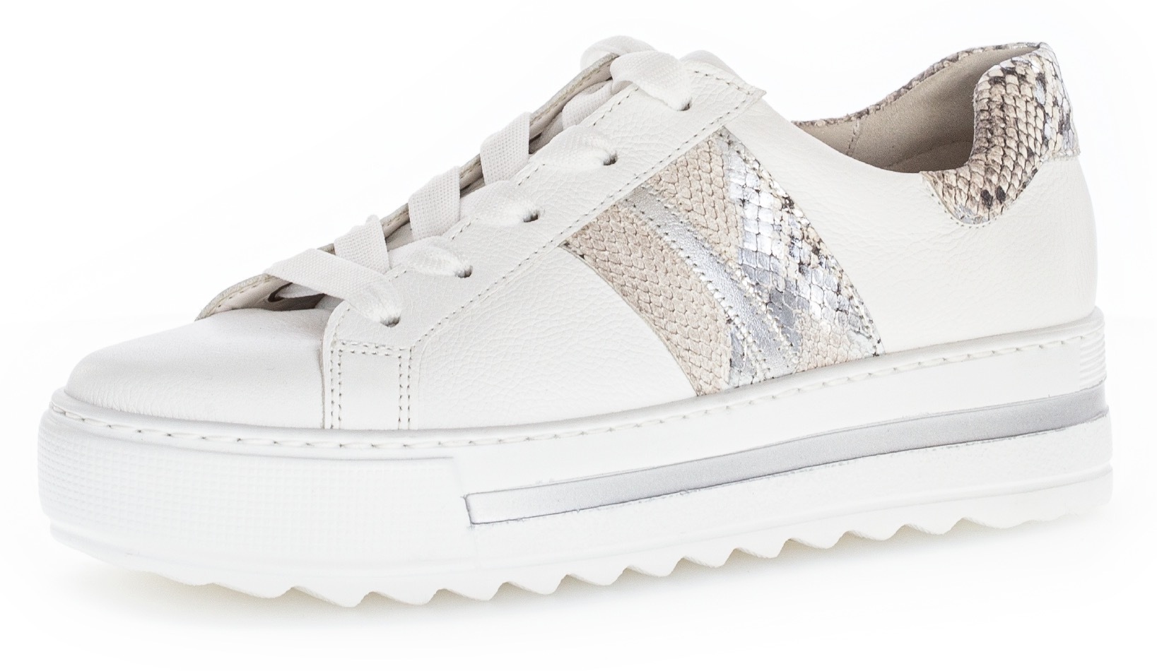Image of Gabor Plateausneaker, mit Besätzen in Reptilienoptik, G-Weite bei Ackermann Versand Schweiz