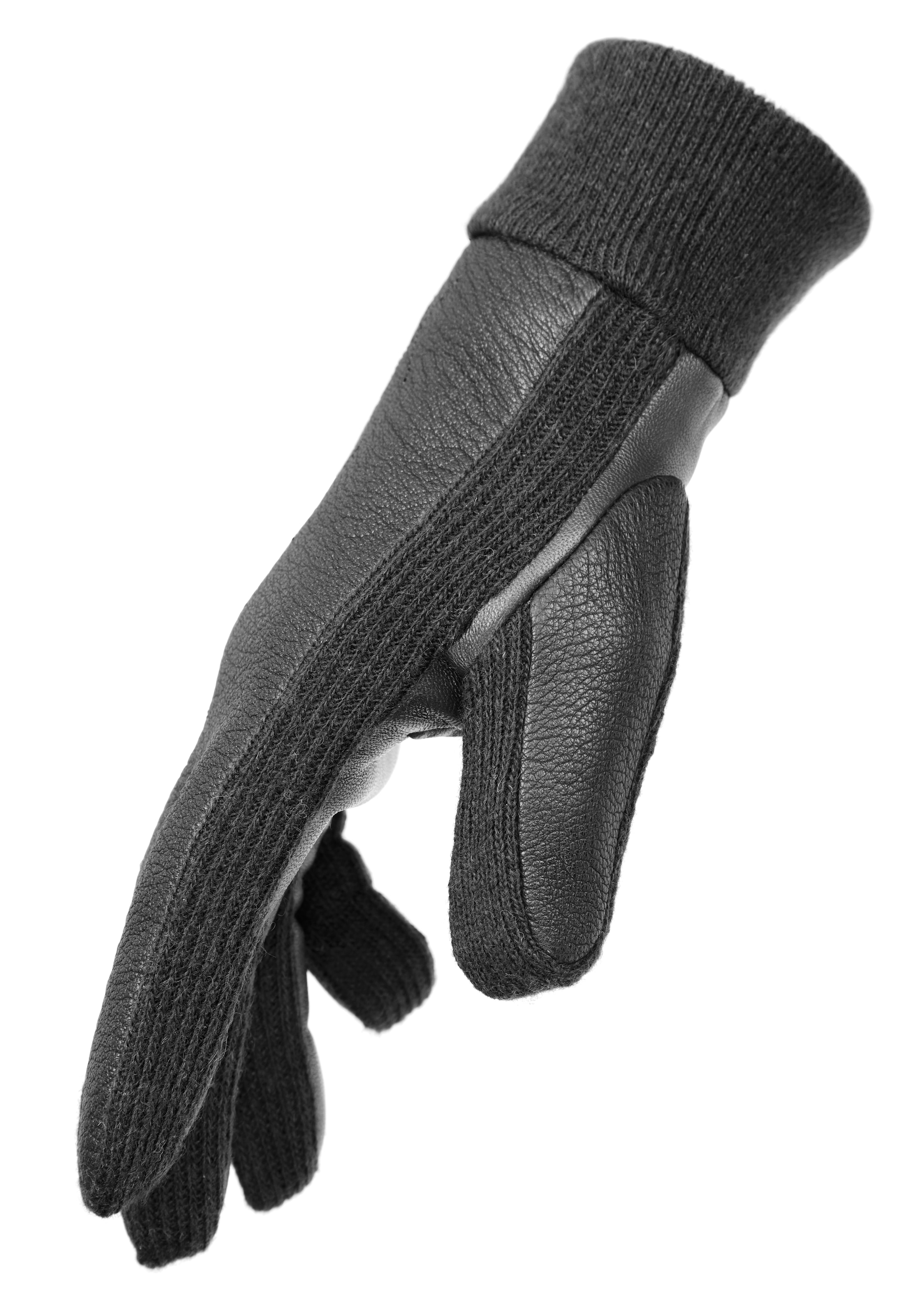 PEARLWOOD Gants tricotés »NICK« 1 Paar,  weiches Fleecefutter, Elastischer Strickbund