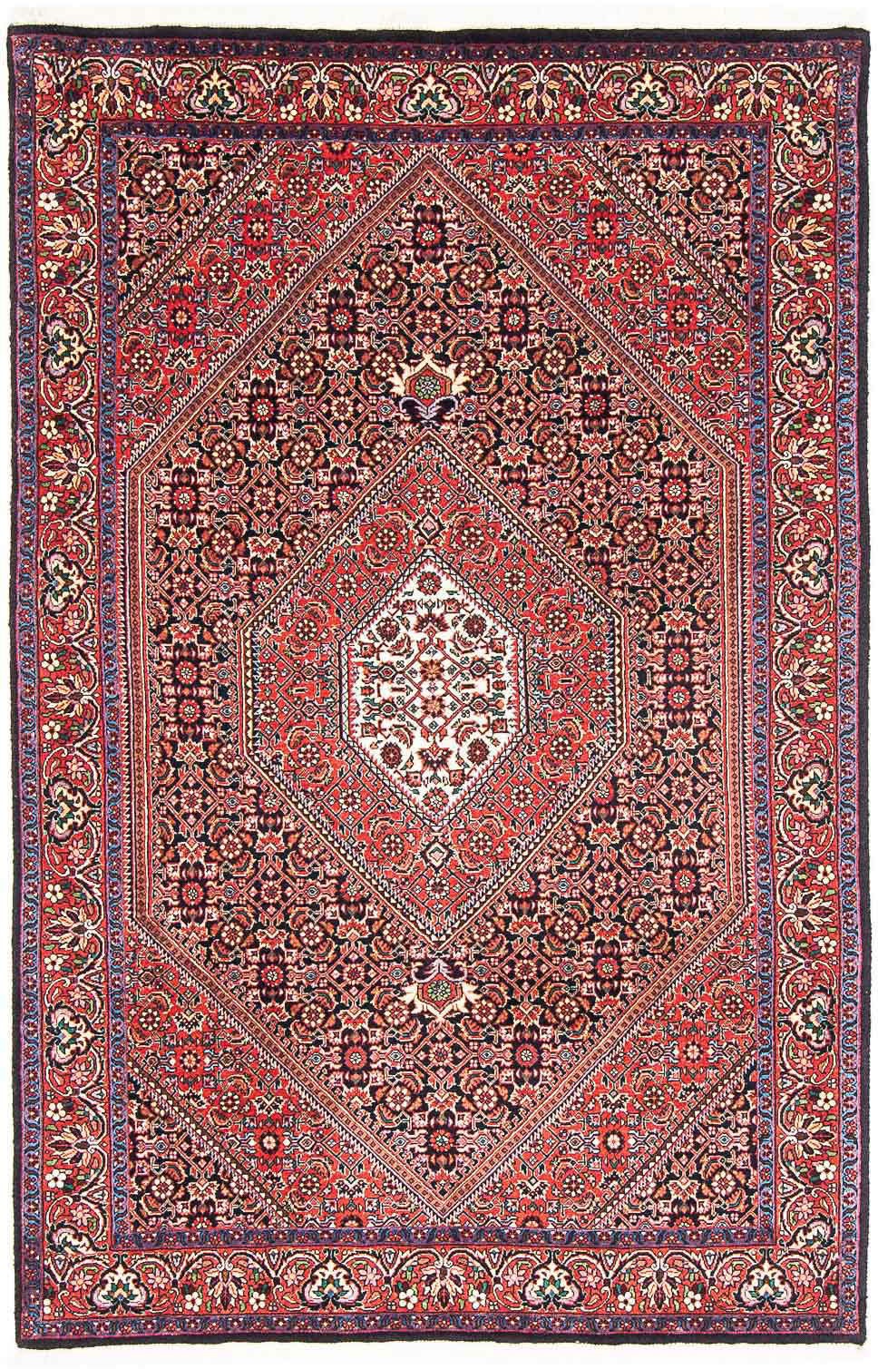 Image of morgenland Seidenteppich »Bidjar Medaillon 140 x 68 cm«, rechteckig, 1,5 mm Höhe, Unikat mit Zertifikat bei Ackermann Versand Schweiz