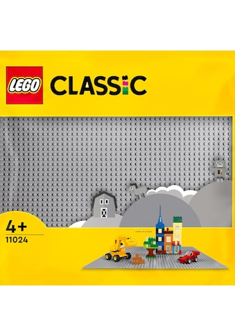 Konstruktionsspielsteine »Graue Bauplatte (11024), LEGO® Classic«, (1 St.), Made in...