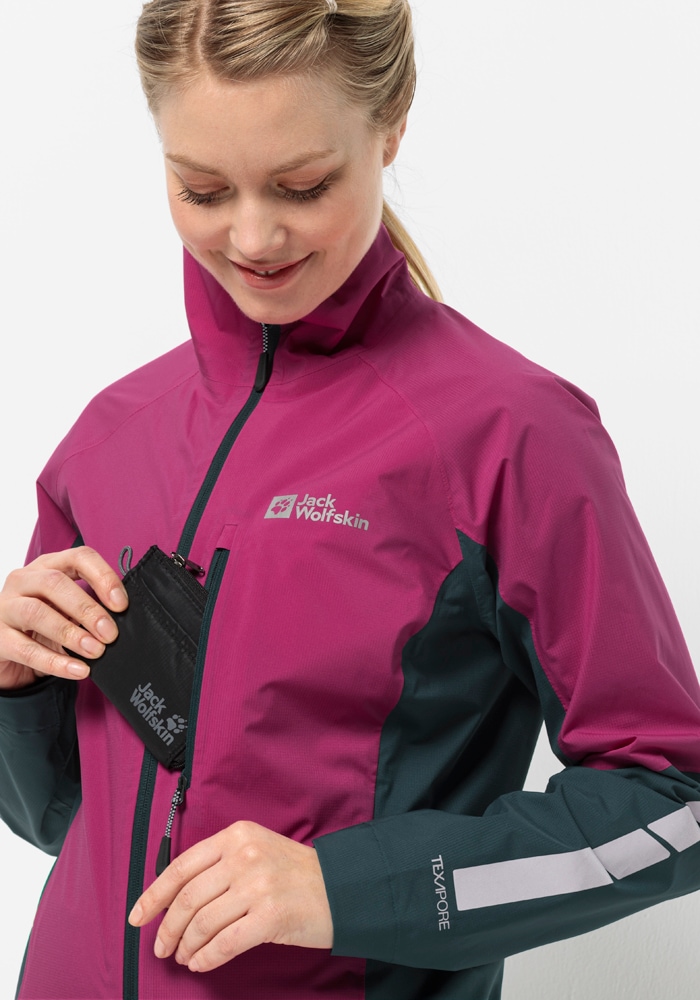 Jack Wolfskin Fahrradjacke »MOROBBIA 2.5L JKT W«