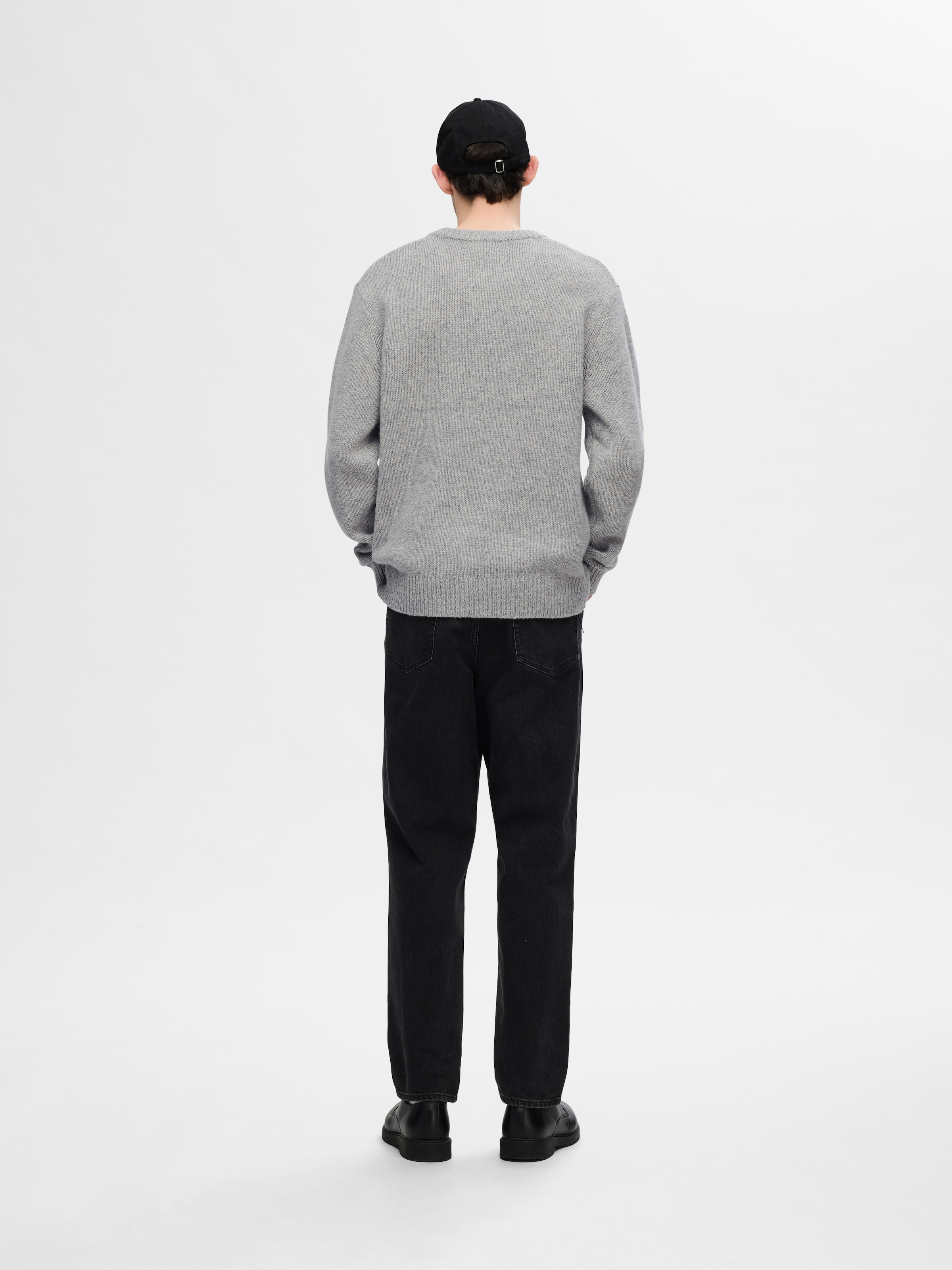 SELECTED HOMME Strickpullover »SLHCODY LS KNIT RELAXED CREW NECK NOOS«