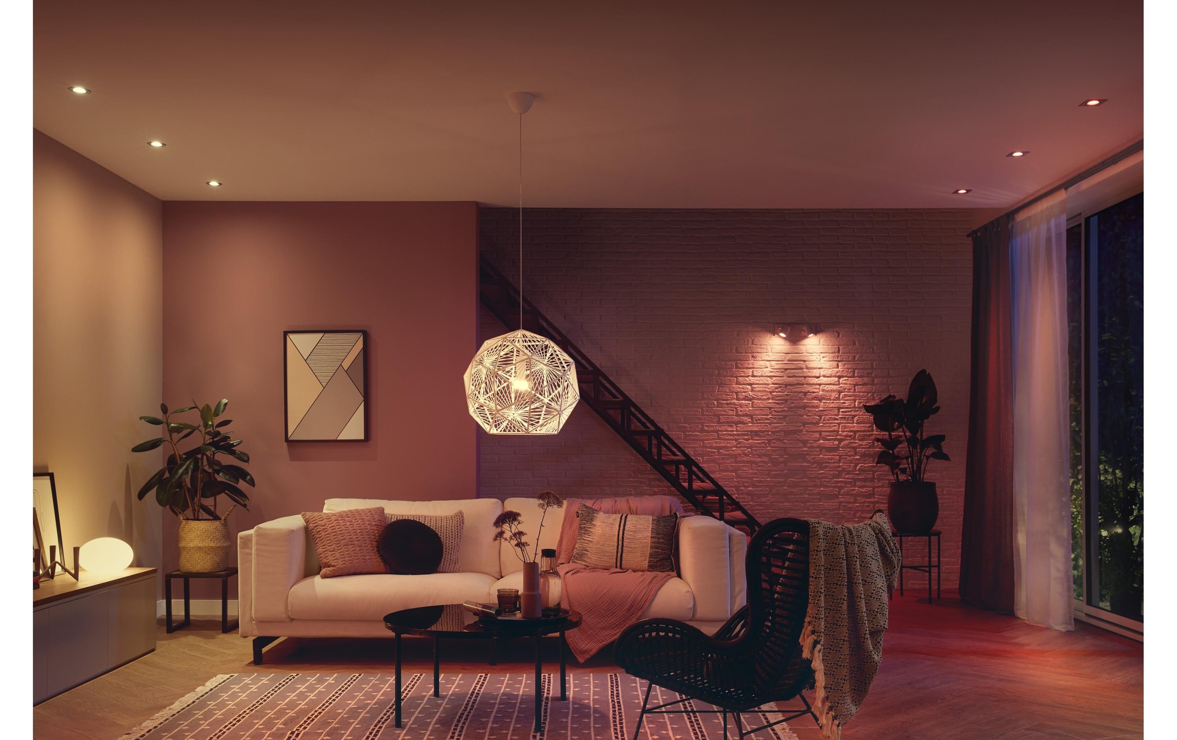 Philips Hue LED Deckenleuchte »Argenta 2er-Spot«, Leuchtmittel GU10 | LED wechselbar