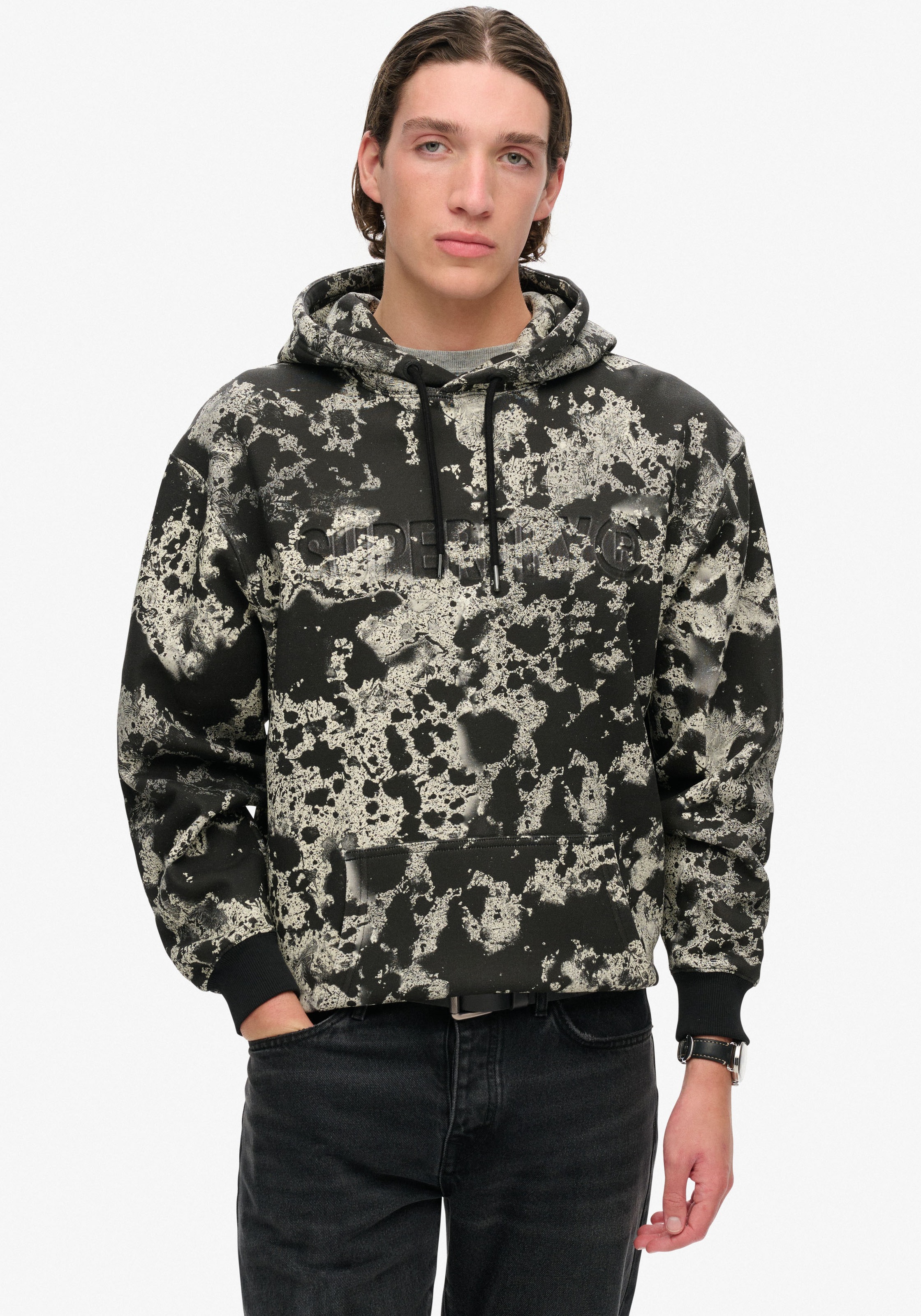 Superdry Kapuzensweatshirt »UTILITY CAMO LOGO LOOSE HOOD«