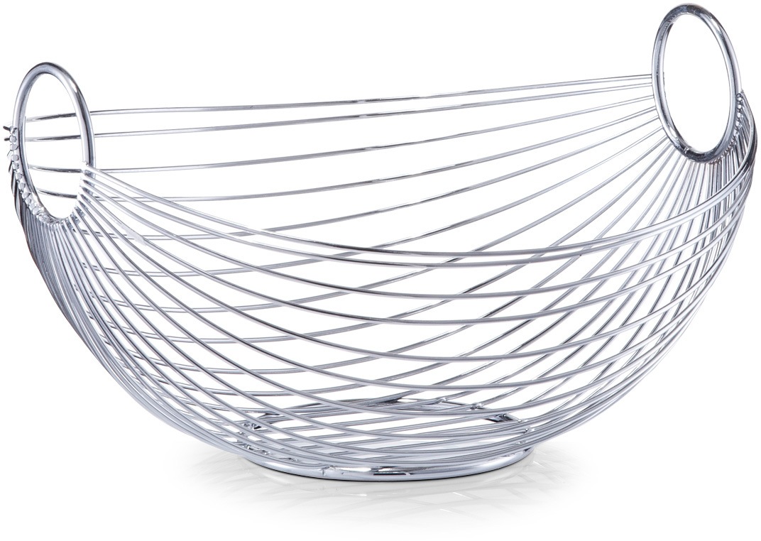 Image of Zeller Present Obstschale 1 Stk. aus Metall perfekte Belüftung