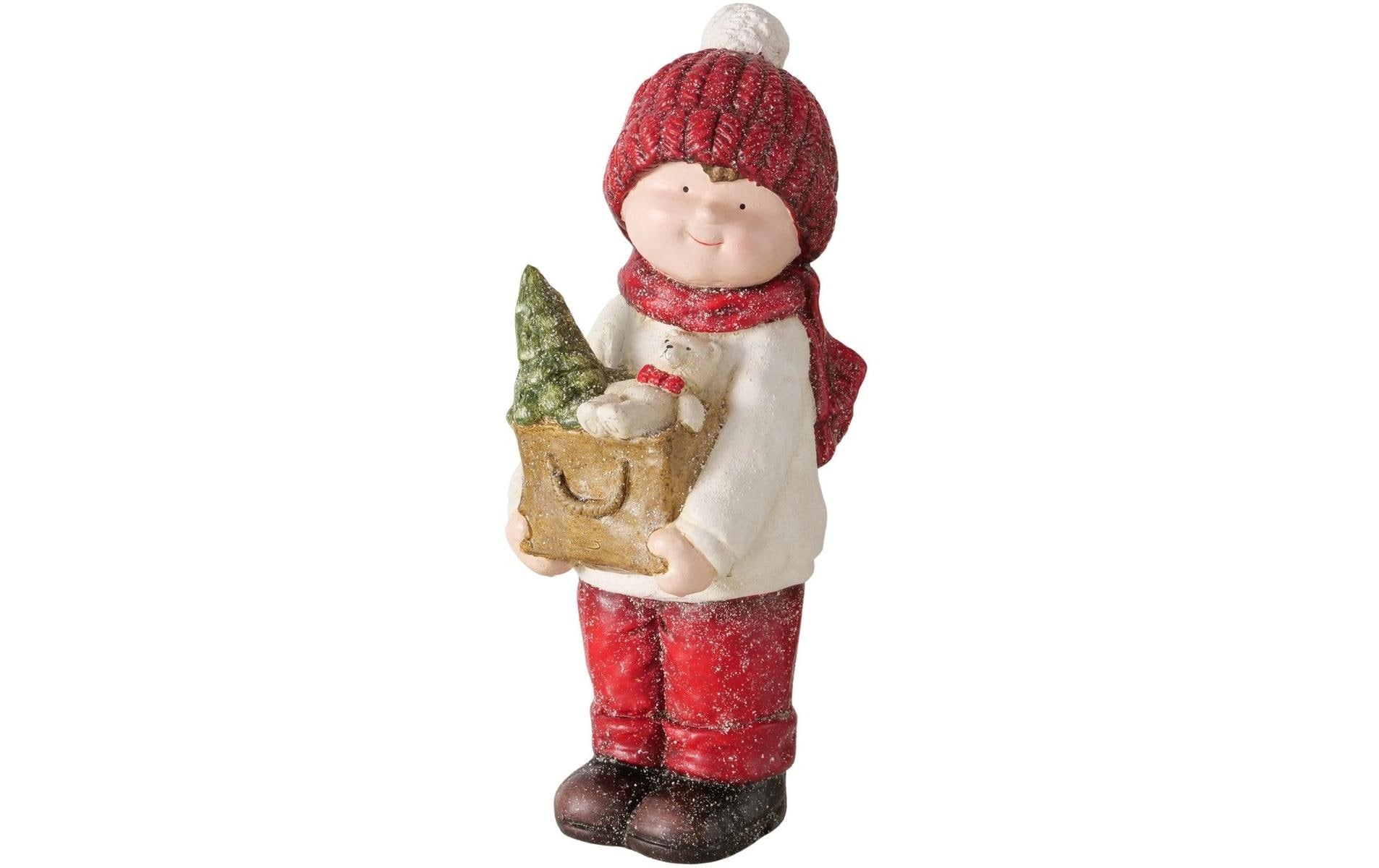 Image of BOLTZE Weihnachtsfigur "Rubie Kunststoff, 16 x 44 cm"