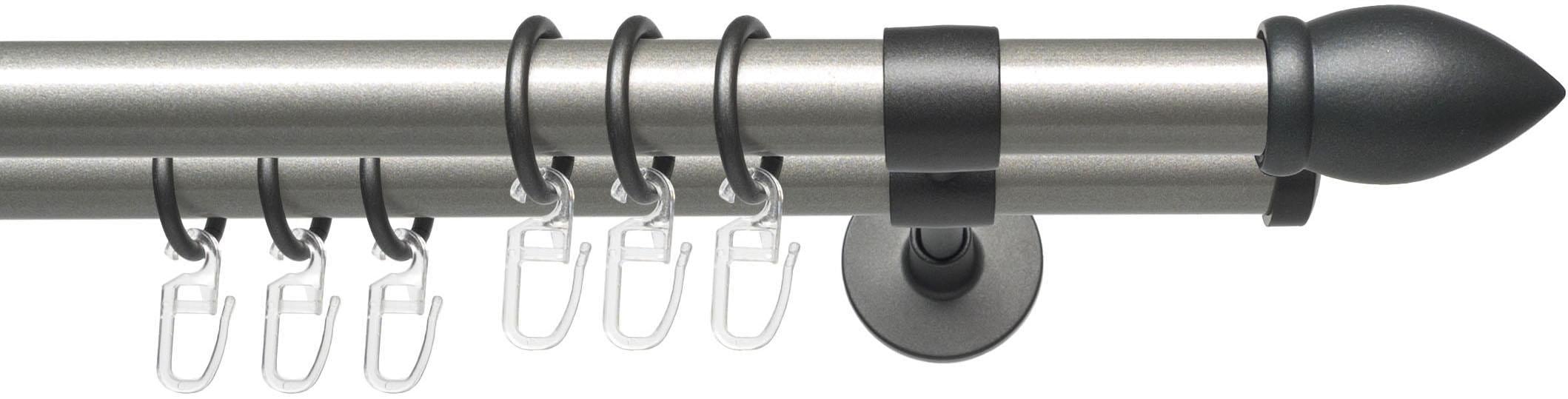Image of Liedeco Gardinenstange "Lan Mush" Ø 20 mm 2 läufig-läufig Fixmass 2-läufig im Fixmass Ø 20 mm