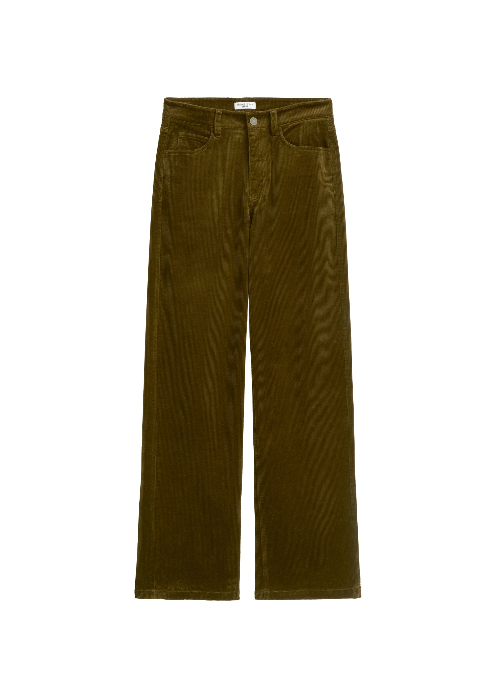 Marc O'Polo DENIM Cordhose »Tomma Wide«  mit Rippstruktur, aus Bio-Baumwoll-Mix, weites, gerades Bein