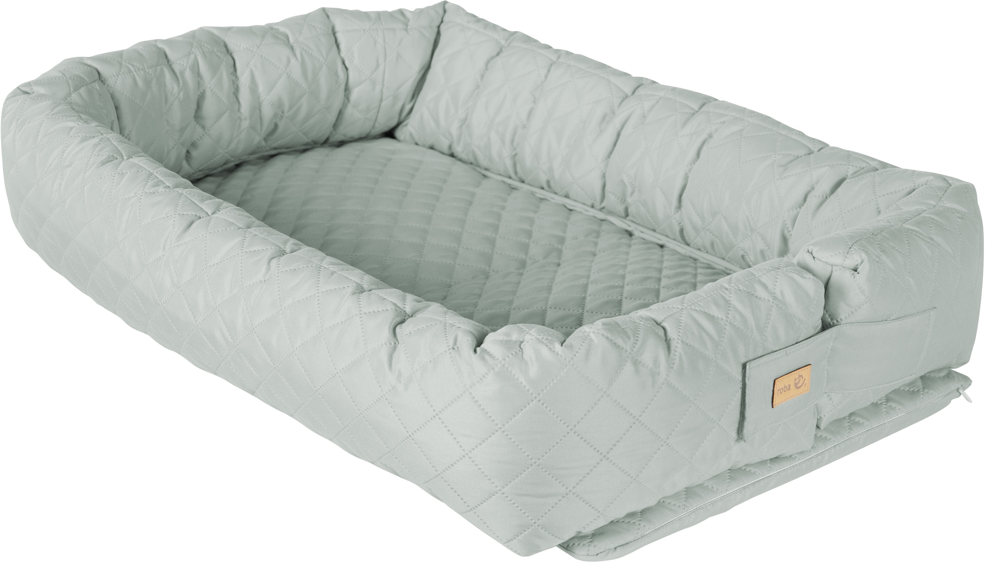 Image of roba® Kuschelnest »Babylounge, roba style, frosty green«, 3in1 bei Ackermann Versand Schweiz