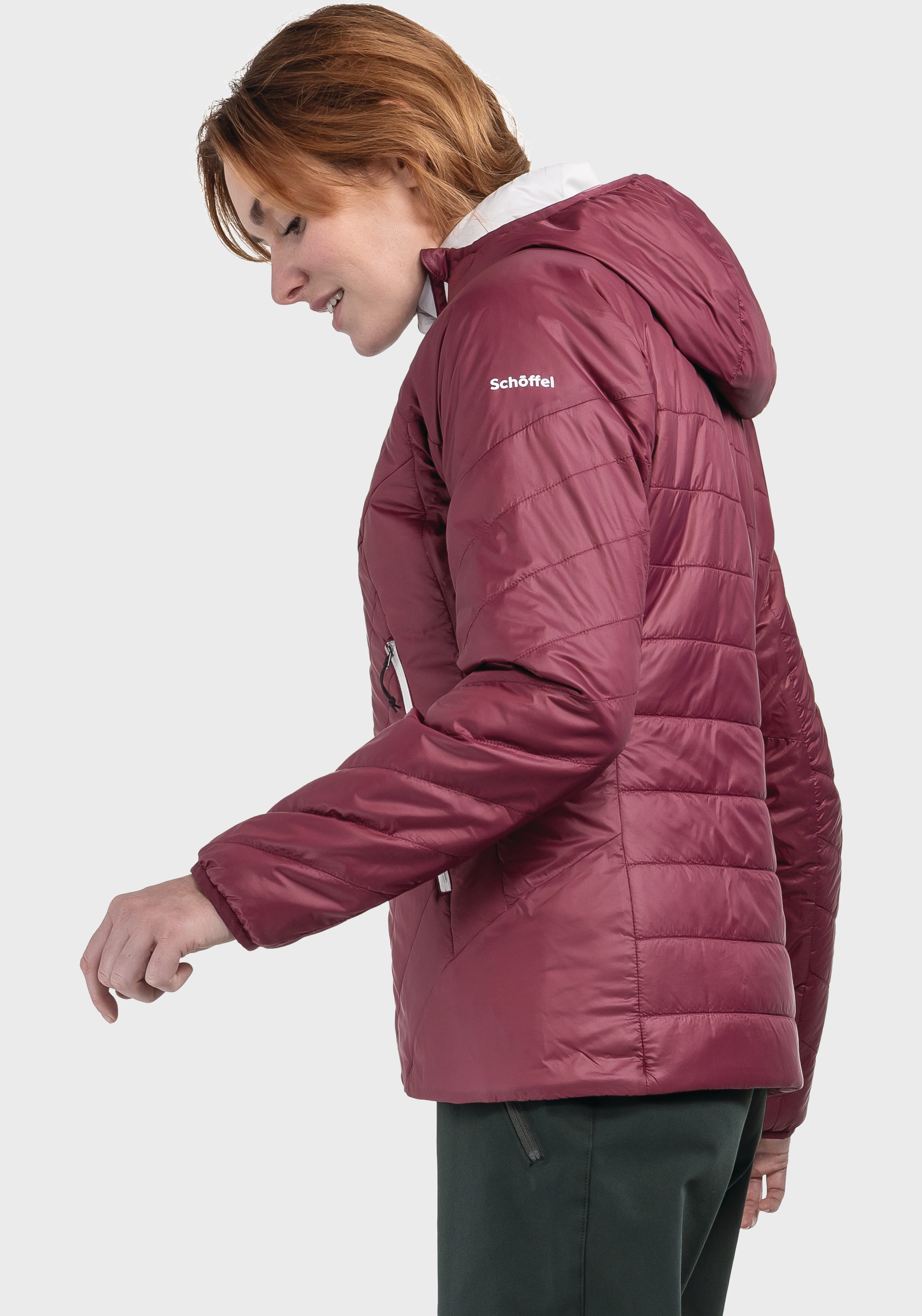 Schöffel Winterjacke »Hiking Ins Jacket Style Cascata WMS«, mit Kapuze