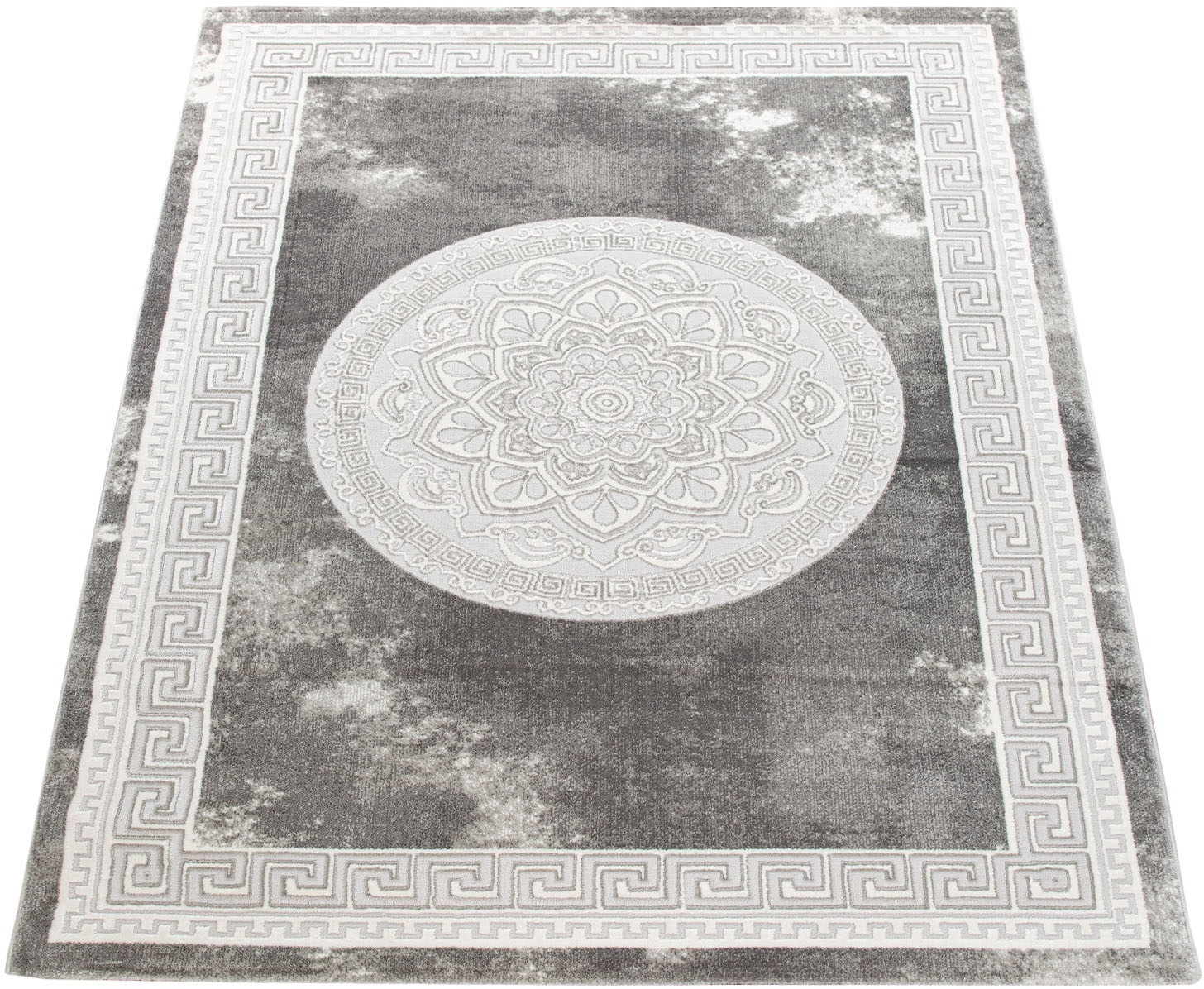 Image of Paco Home Teppich »Zaman 171«, rechteckig, 12 mm Höhe, Kurzflor, Orient-Optik, Vintage Design, Wohnzimmer bei Ackermann Versand Schweiz