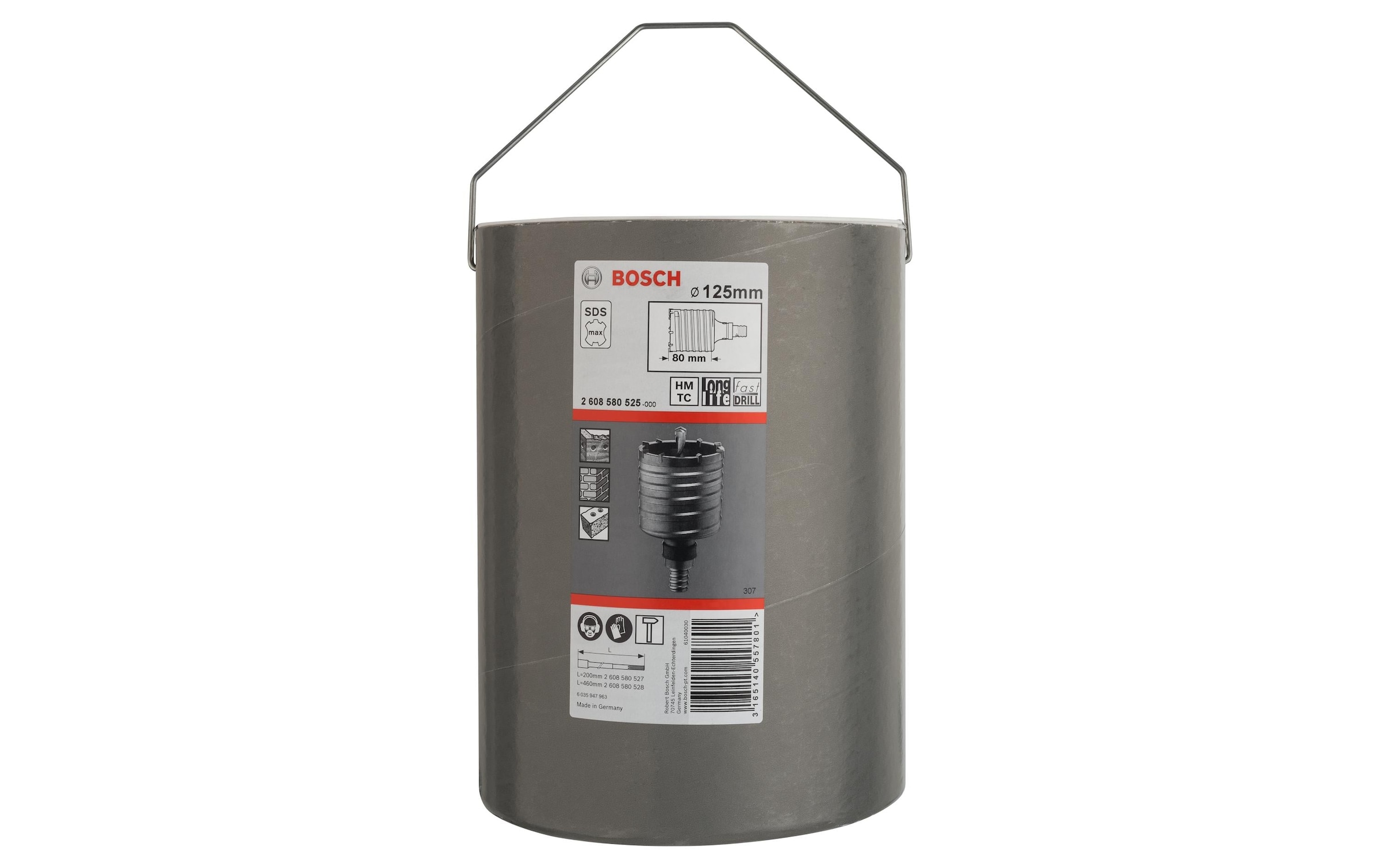Bosch Professional Hohlbohrkrone »Hohlbohrkrone SDS max-9, 125 x 80 x 97 mm«