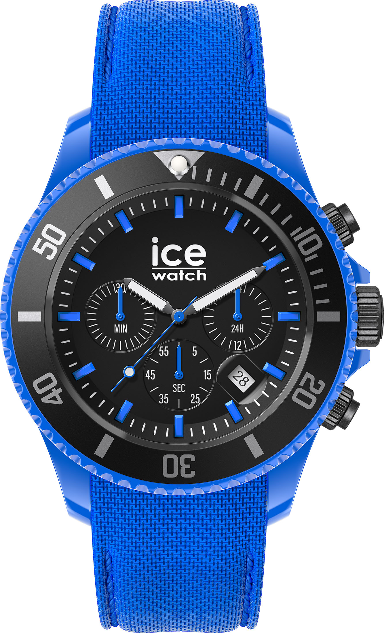 Image of ice-watch Chronograph »ICE chrono - Neon blue - Large - CH, 019840« bei Ackermann Versand Schweiz