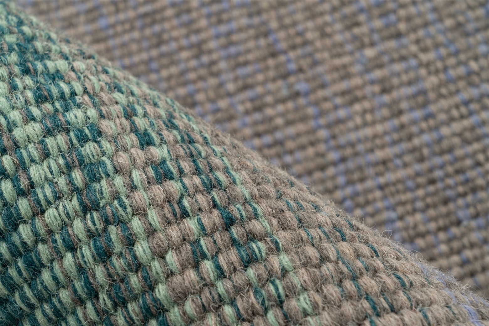 Padiro Tapis »Twice 325« Rectangulaire 13 mm Höhe Handgearbeitet, Naturteppich, beidseitig verwendbar