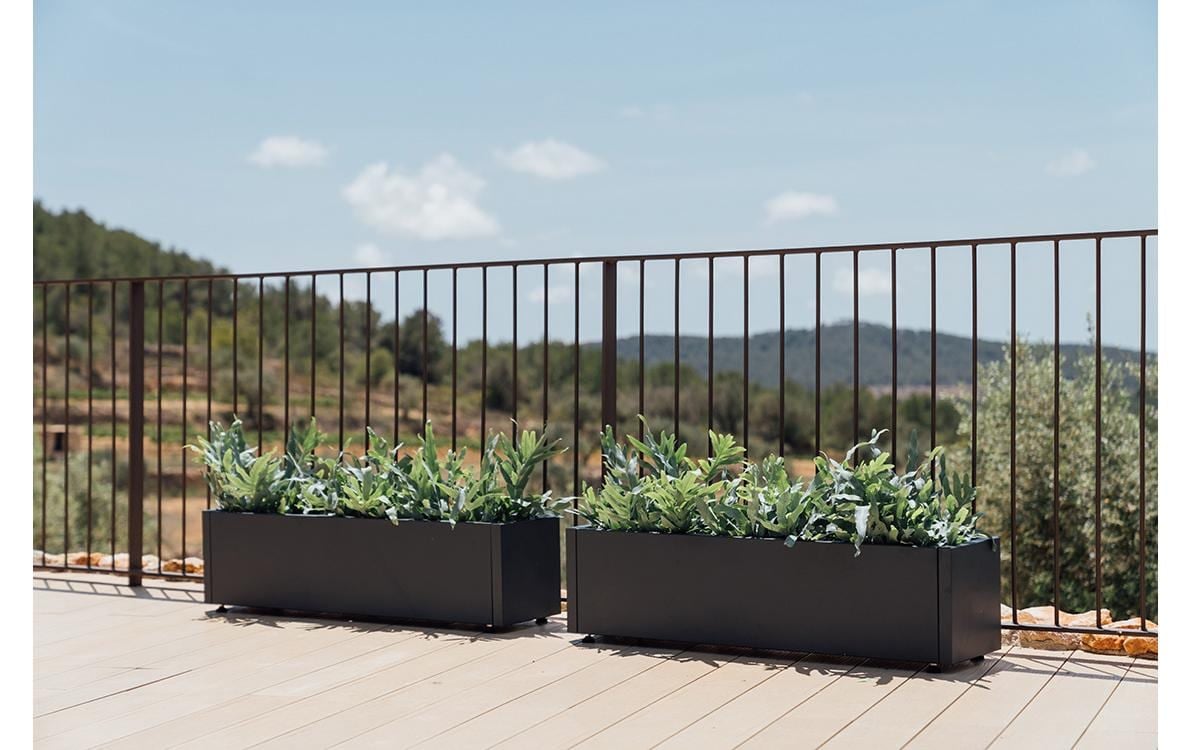 Herstera Garden Pflanzkübel »Metall 80 x 25 x 25 cm«