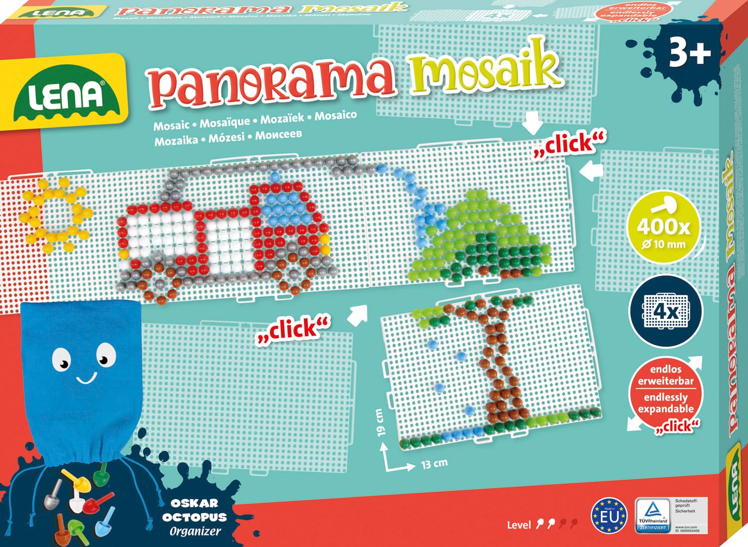 Kreativset »Mosaik Set Panorama XL color«, Made in Europe