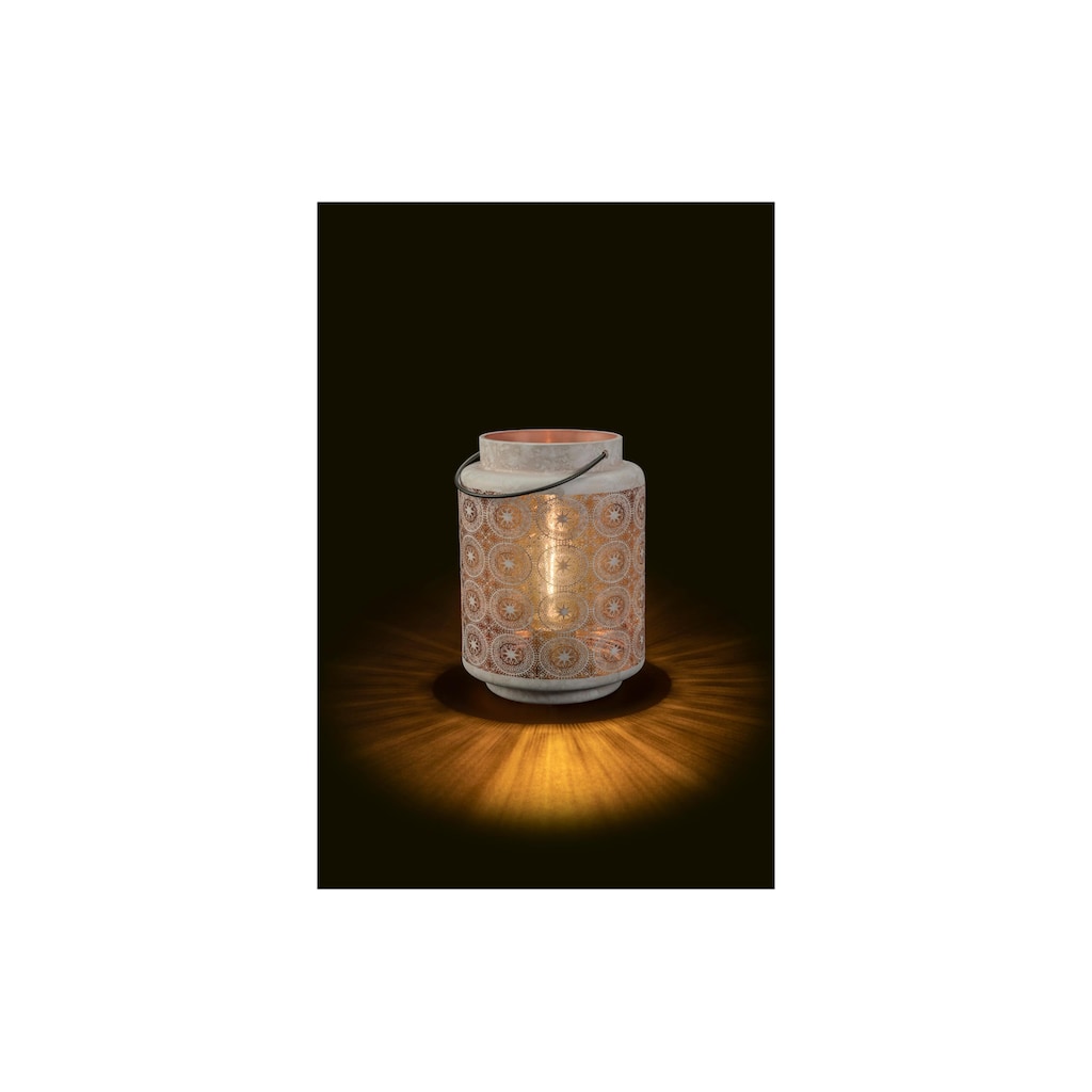 STT Laterne »Glas Cozy Lantern S white«