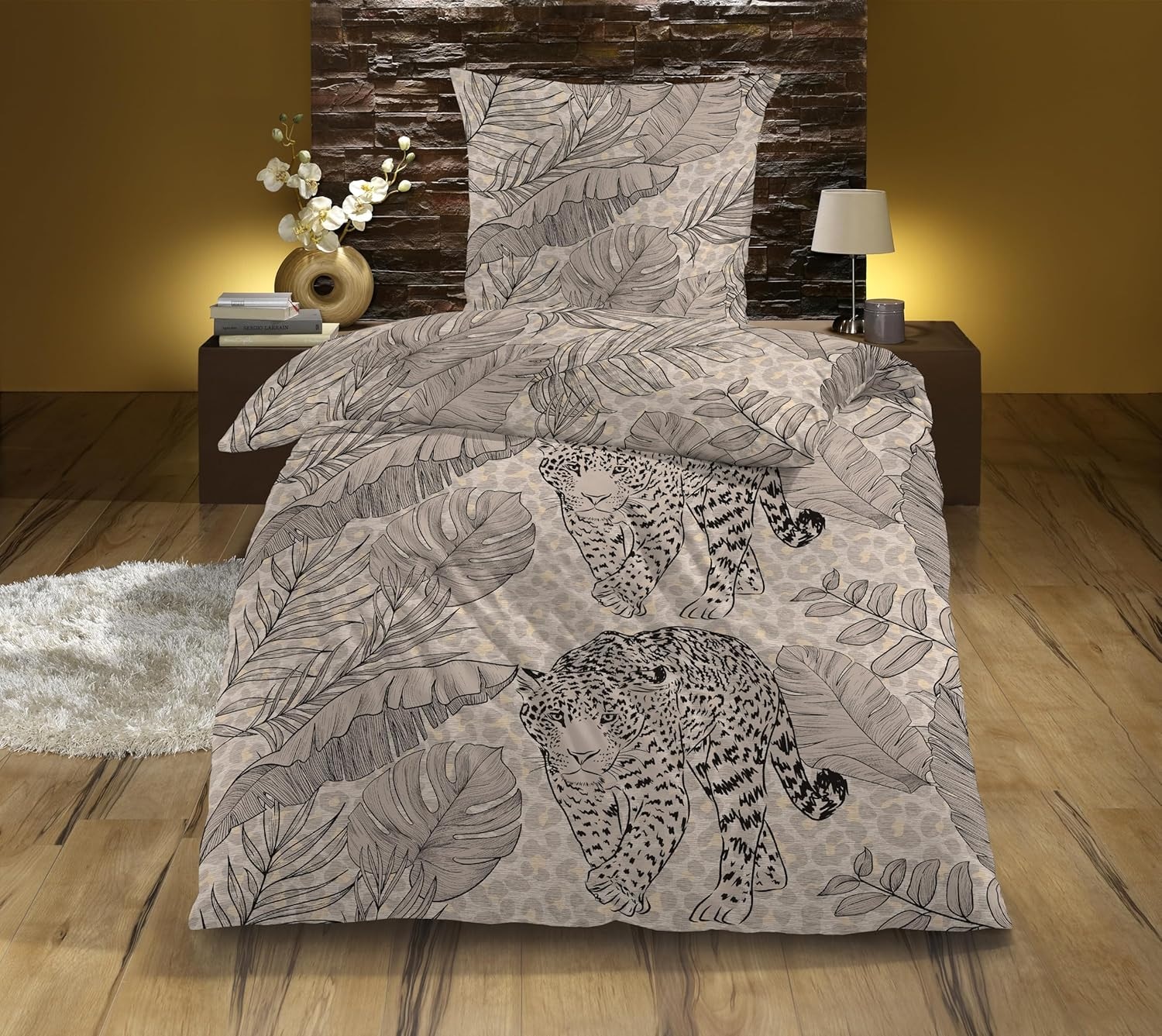 Image of KiNZLER Bettwäsche "Mikrofaser Fleece" 2 tlg. besonders weich, verschiedene Designs
