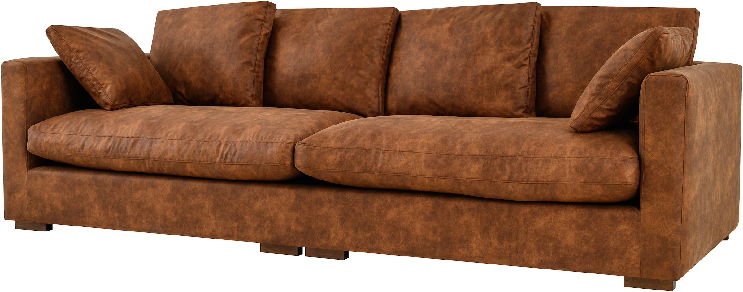 Home affaire Canapé Big »Coray« extra weich und kuschelig, Füllung mit Federn und Daunen