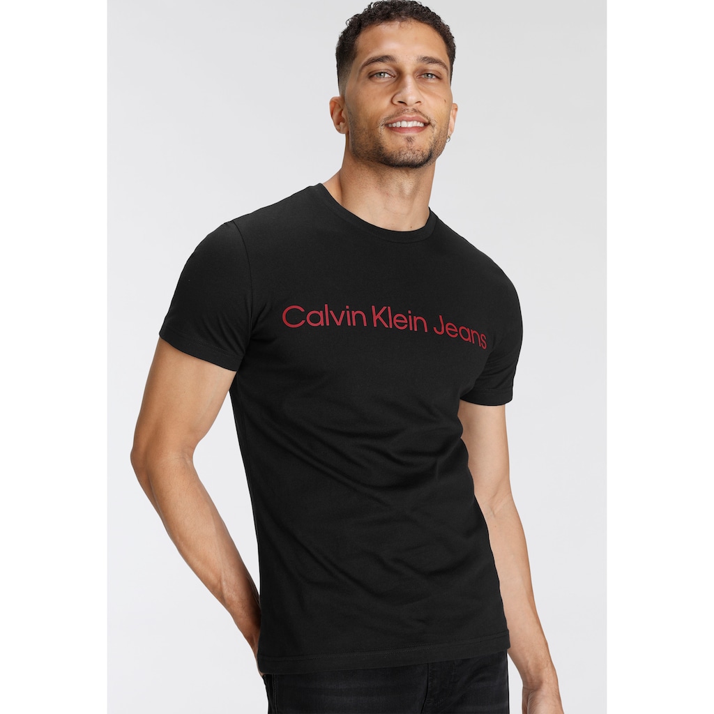 Calvin Klein Jeans T-Shirt »CORE INSTITUTIONAL LOGO SLIM TEE«