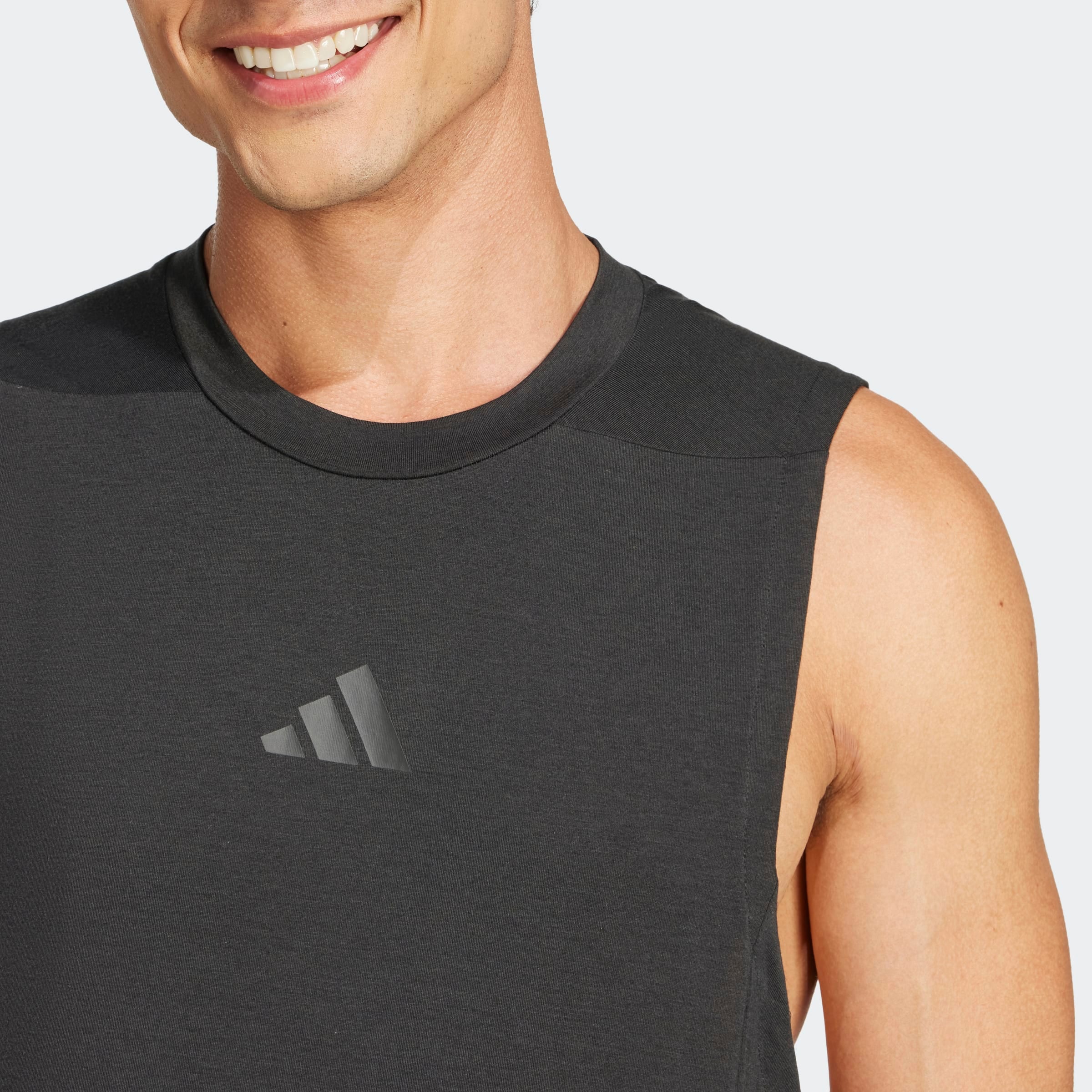 adidas Performance Débardeur »D4T 3S TANK« avec encolure ronde, sans fermeture