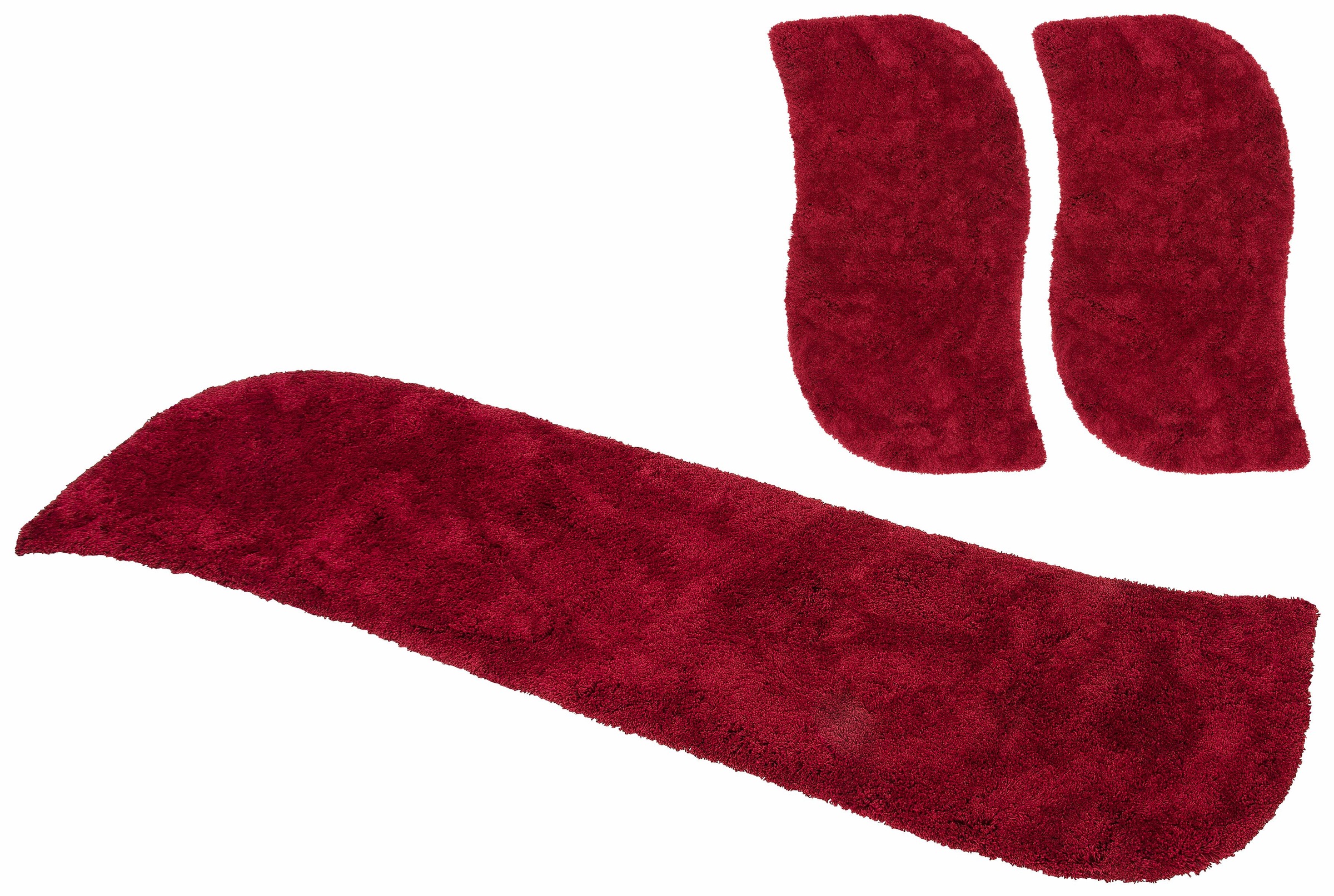 Image of my home Hochflor-Bettumrandung »Desner«, (3 tlg.), besonders weich durch Microfaser, Bettvorleger, Läufer-Set für das Schlafzimmer bei Ackermann Versand Schweiz