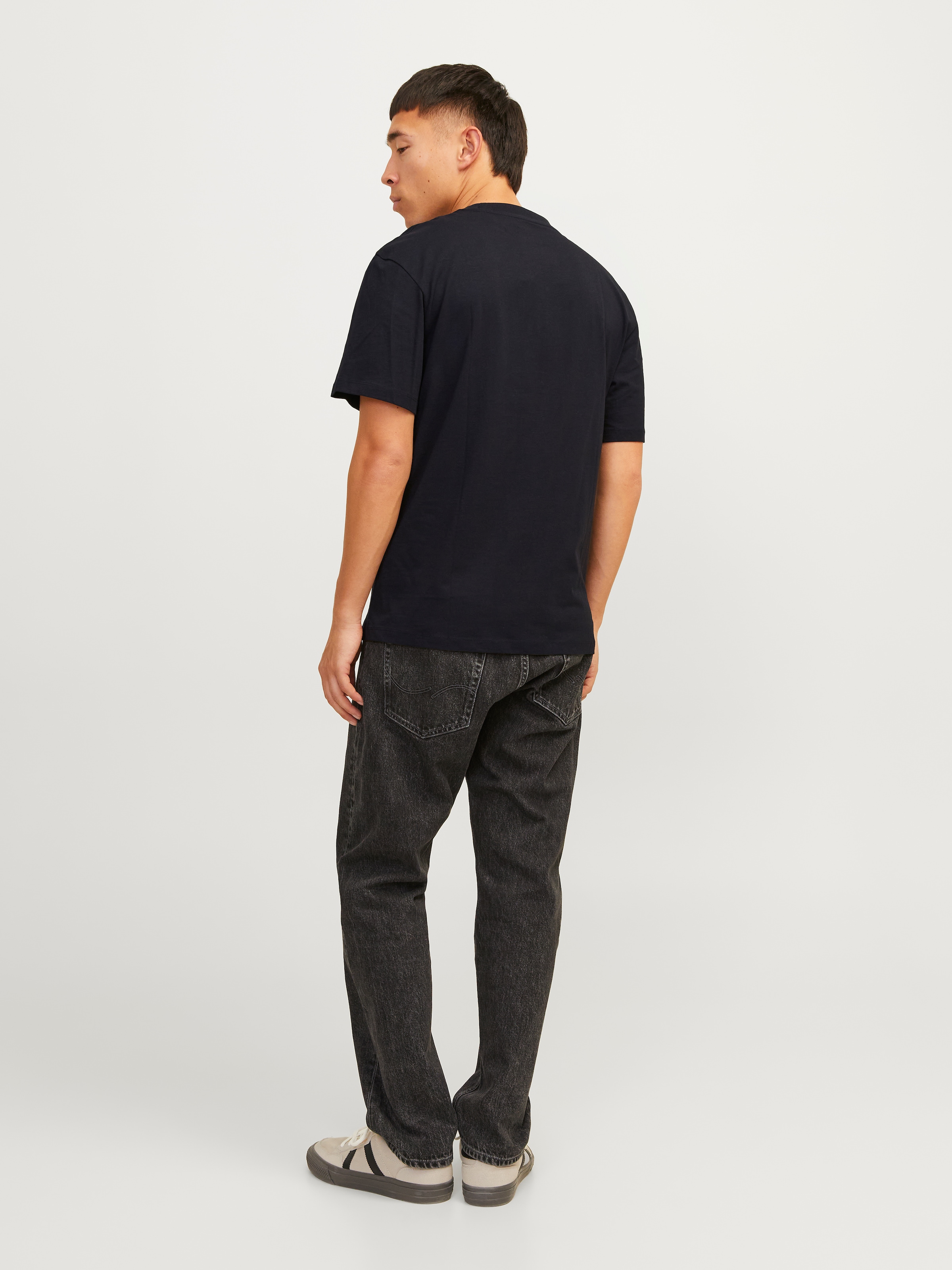 Jack & Jones Rundhalsshirt »JJECALEB VARSITY TEE SS O-NECK NOOS«