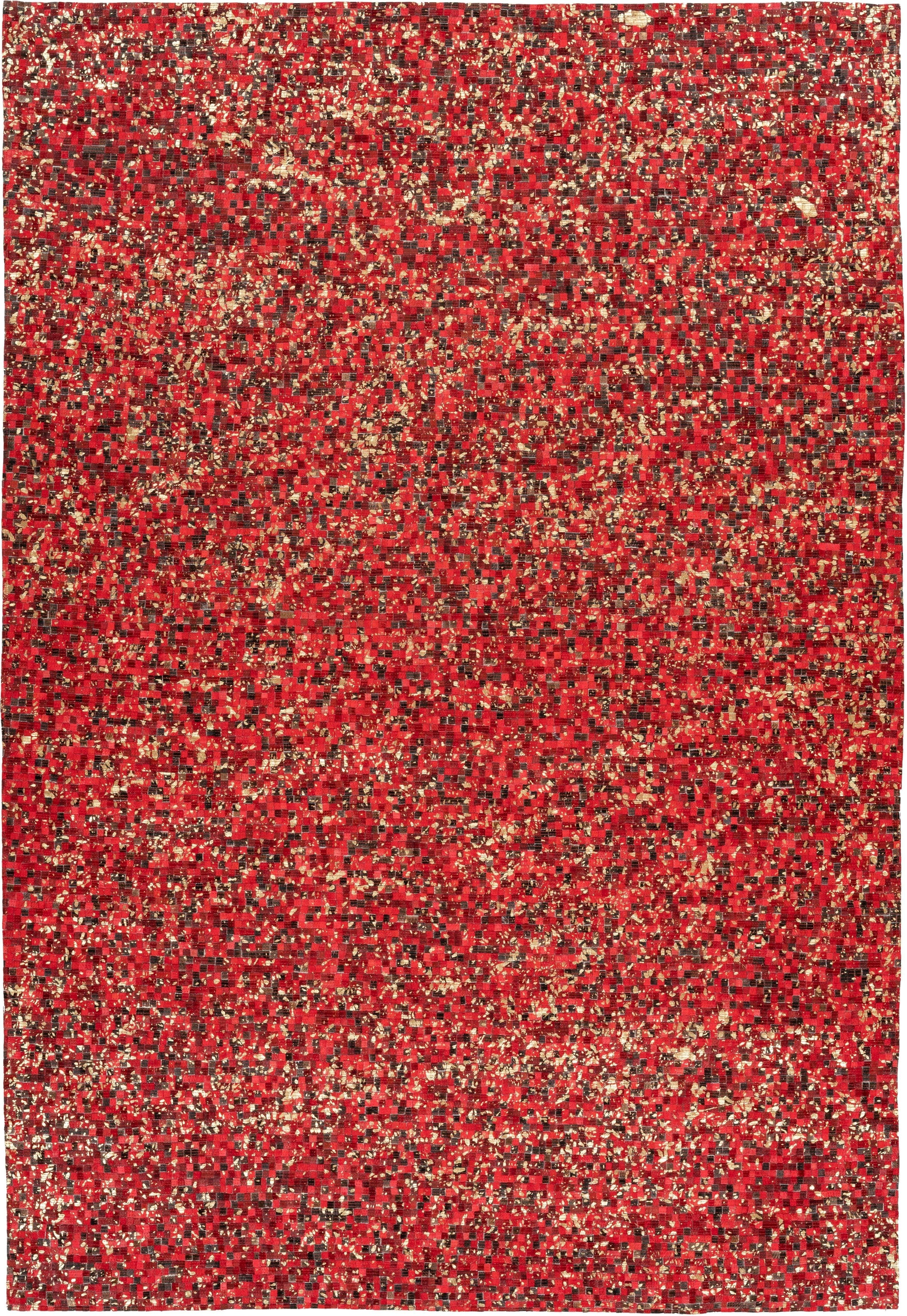 calo-deluxe Fellteppich »Vezzana 615«, rechteckig, 5 mm Höhe, echtes Rinderfell, Wohnzimmer