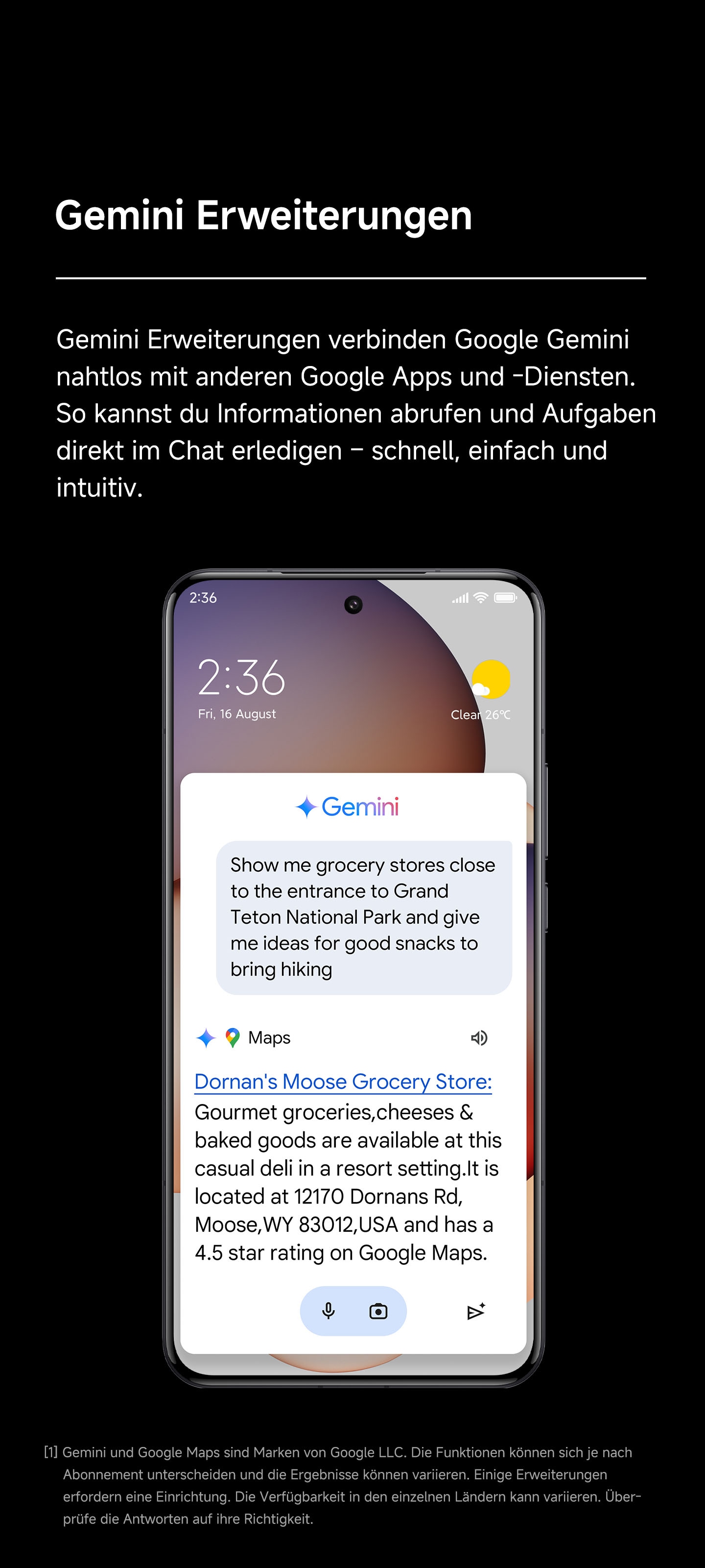 Xiaomi Smartphone »15 Ultra« blanc