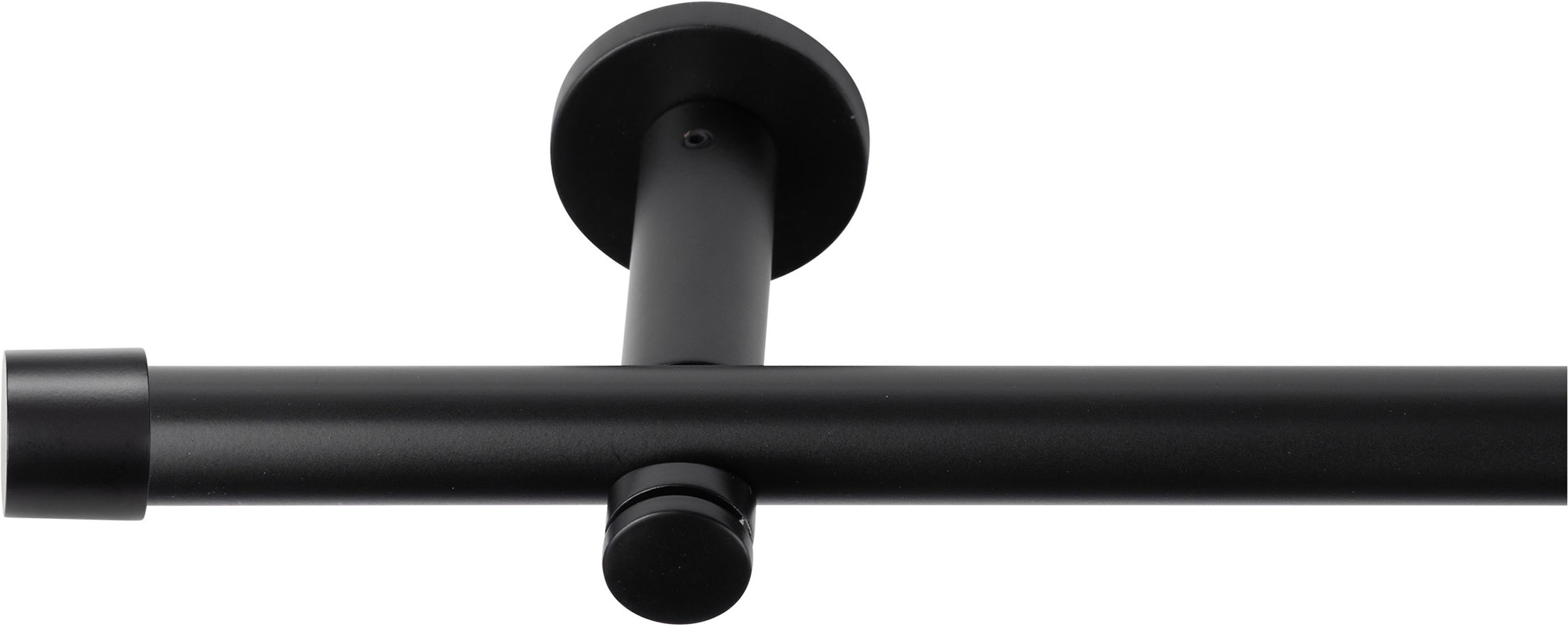 SN DECO GROUP Gardinenstange »Gardinenstange Brest Ø 19 mm, 1-läufig, Fixmass, verschraubt, Stahl« Ø 19 mm Fixmass;kürzbar