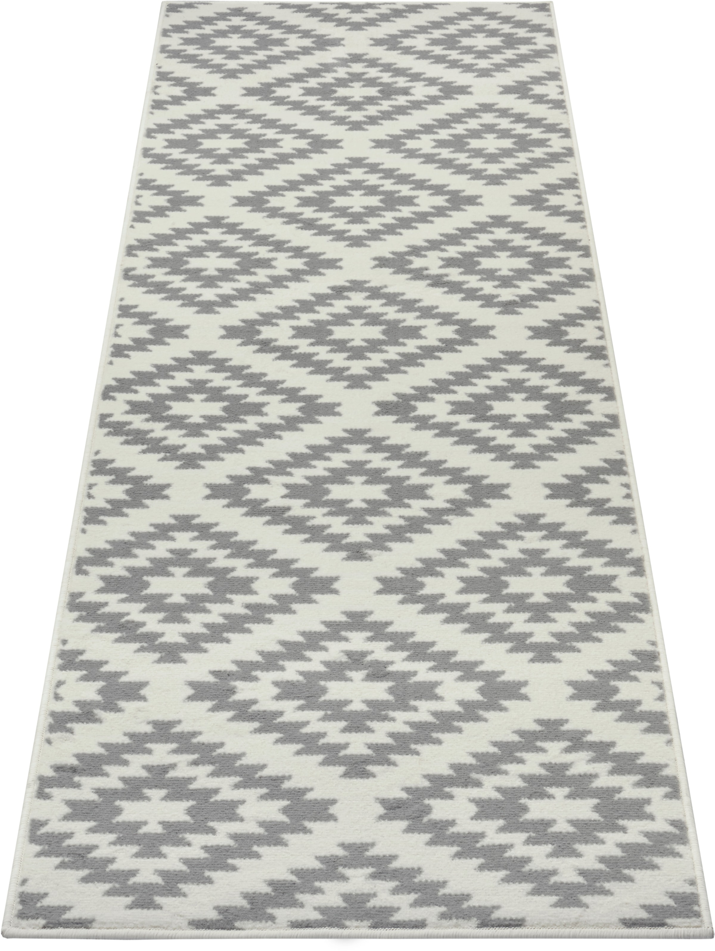 HANSE Home Läufer »Nordic«, rechteckig, 9 mm Höhe, Kurzflor, Raute, Teppich, Weich, Esszimmer, Kinderzimmer, Flur, Modern