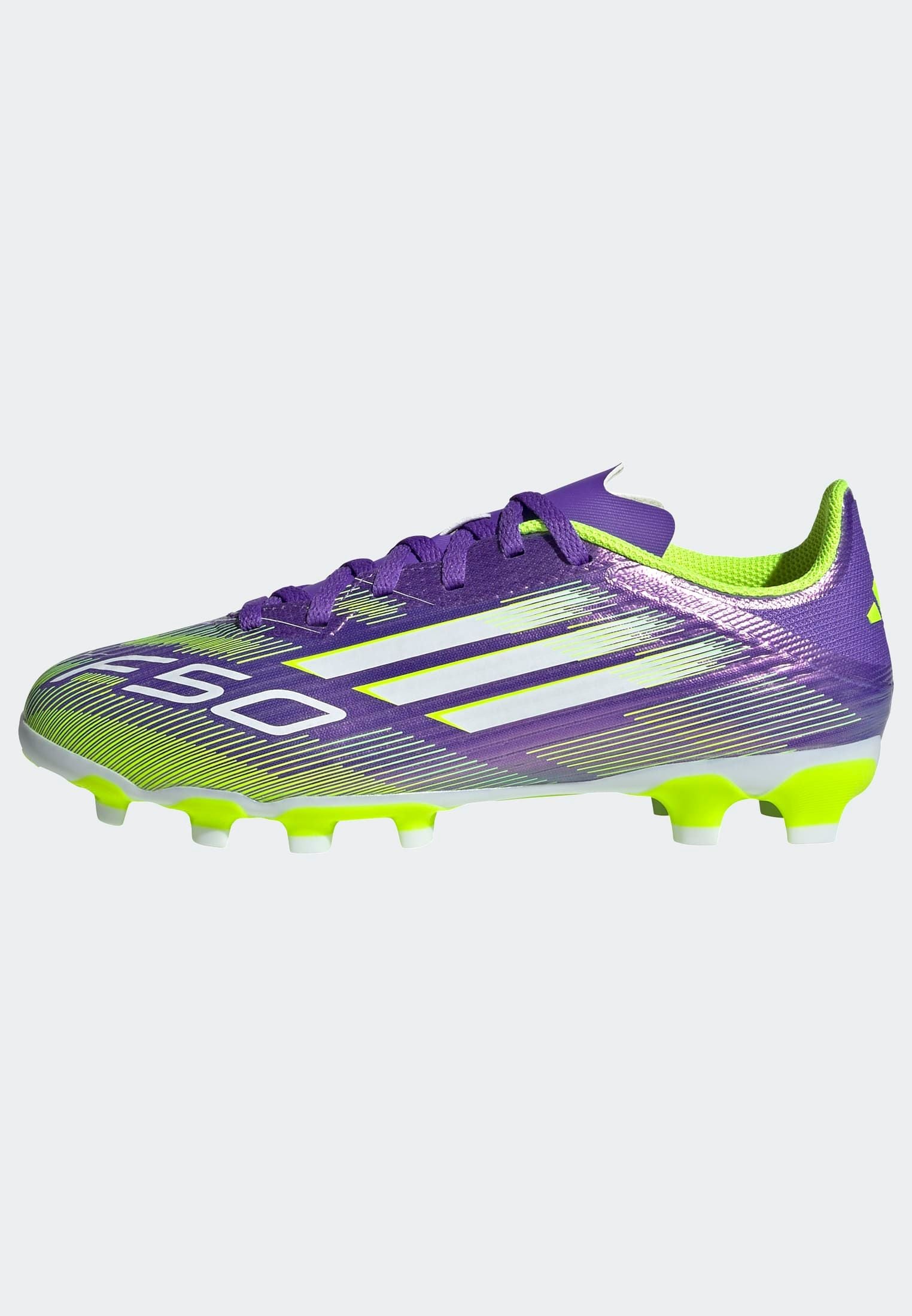 adidas Performance Fussballschuh »F50 LEAGUE MULTI-GROUND KINDER-STIEFEL«, geeignet für Rasen- und Kunstrasenplätze