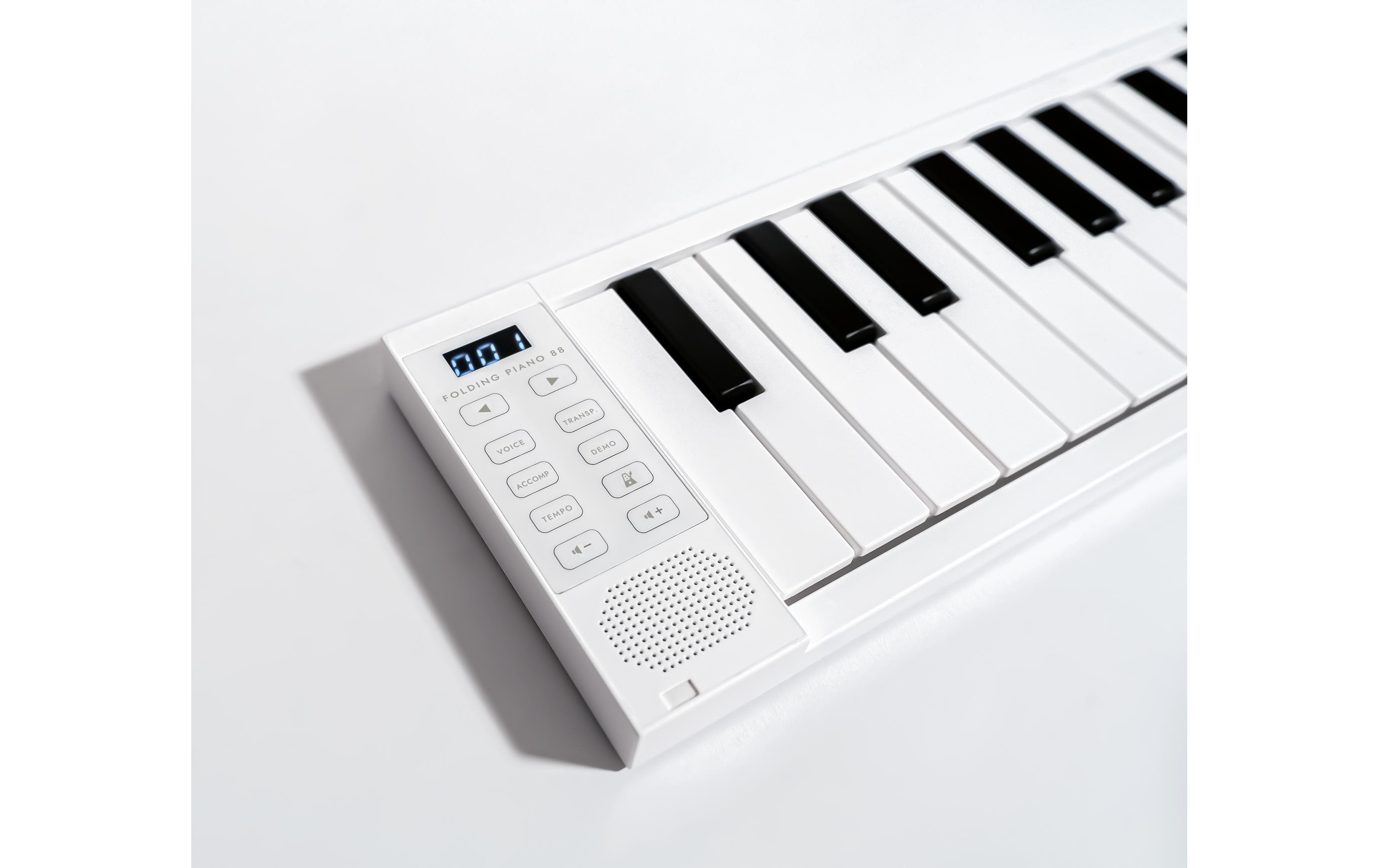 Home-Keyboard »Carry-on by Blackstar Folding Piano 88 Weiss«