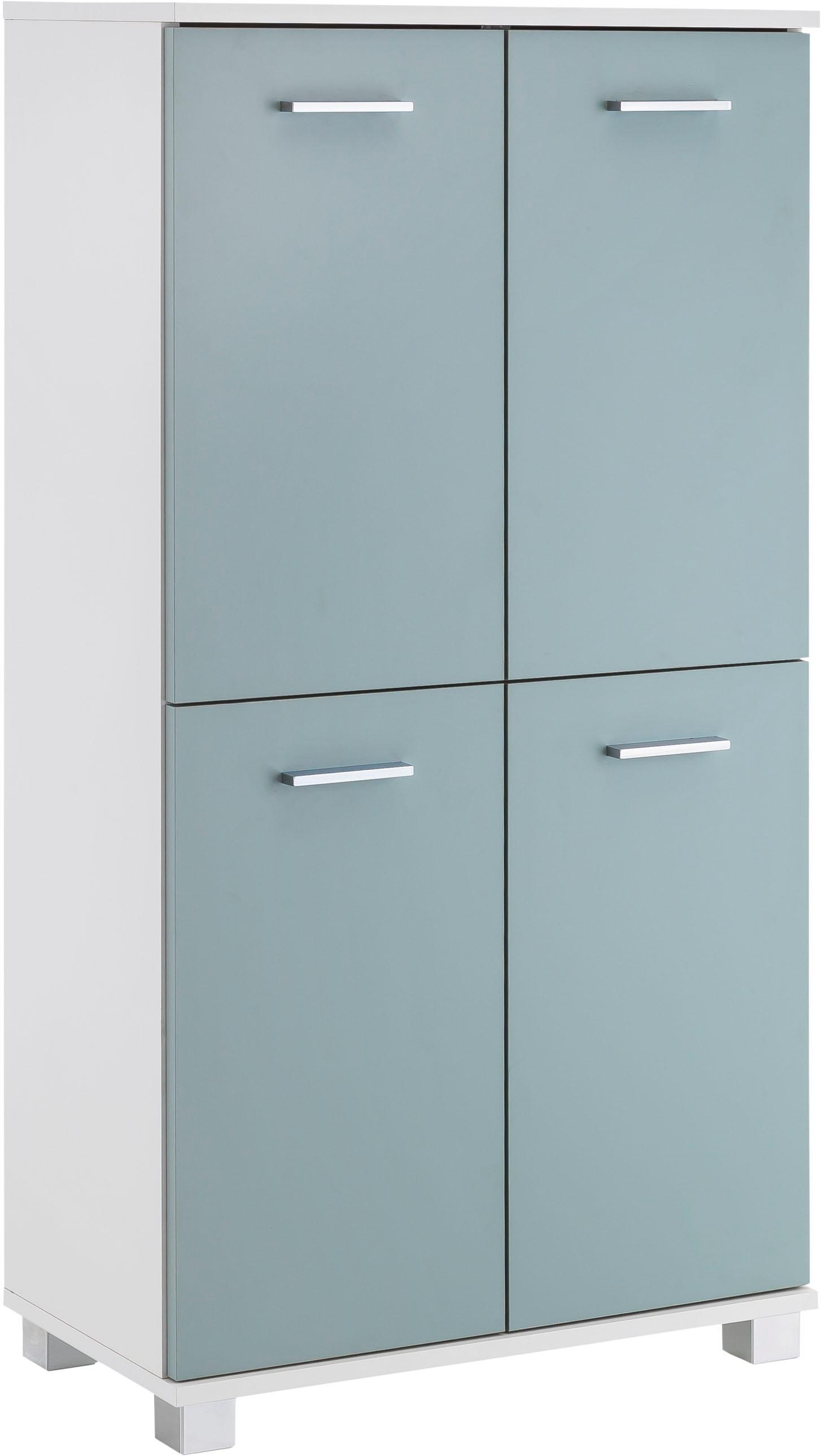 Image of Schildmeyer Midischrank »Lumo«, Breite 60 cm, mit 4 Türen & Metallgriffen, Türanschlag wechselbar bei Ackermann Versand Schweiz