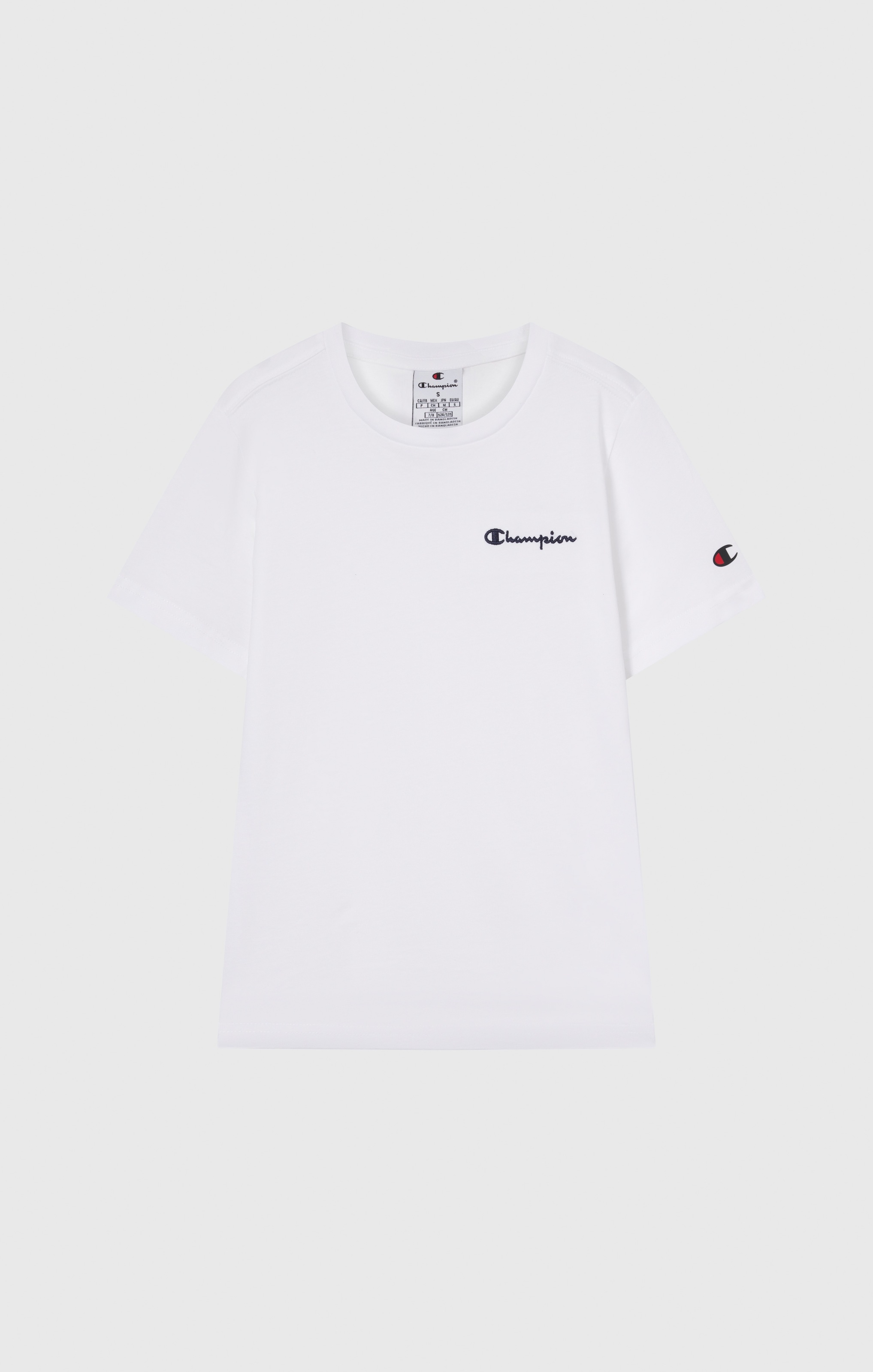Champion »ICONS CONTRAST Crewneck T-Shirt« avec col rond, manches courtes, en coton, coupe classique