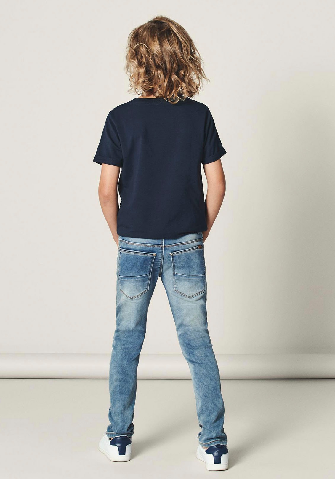Trendige Name It Stretch-Jeans »NKMTHEO DNMTHAYER COR1 SWE PANT«  versandkostenfrei shoppen