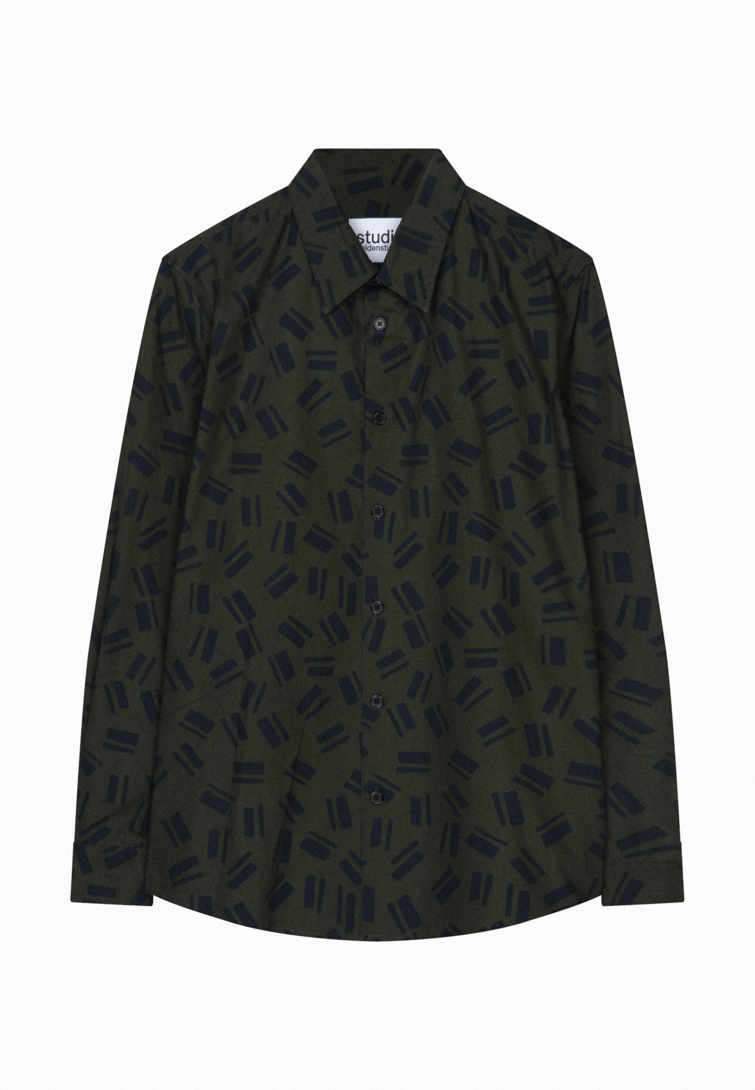 studio seidensticker Businesshemd »Studio« Regular Langarm Kentkragen Druck