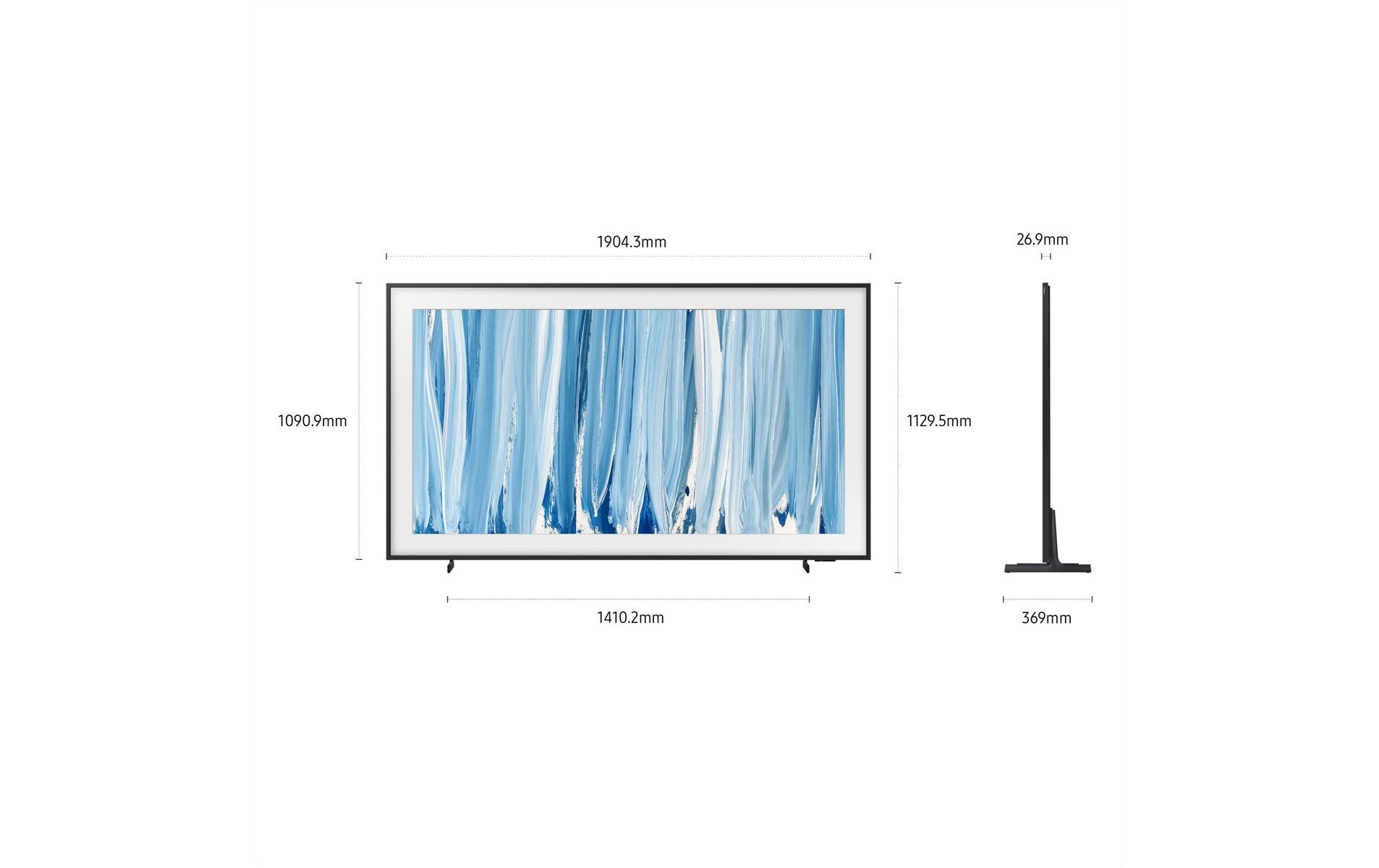 Samsung Téléviseur QLED »TV QE85LS03HW« 214 cm/85 ″ Télévision intelligente