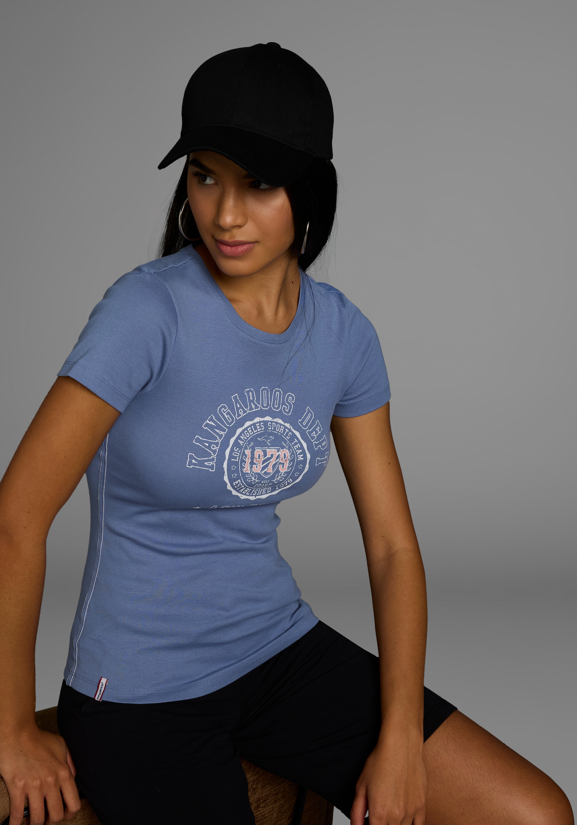 Image of KangaROOS T-Shirt mit sportlichem Druck