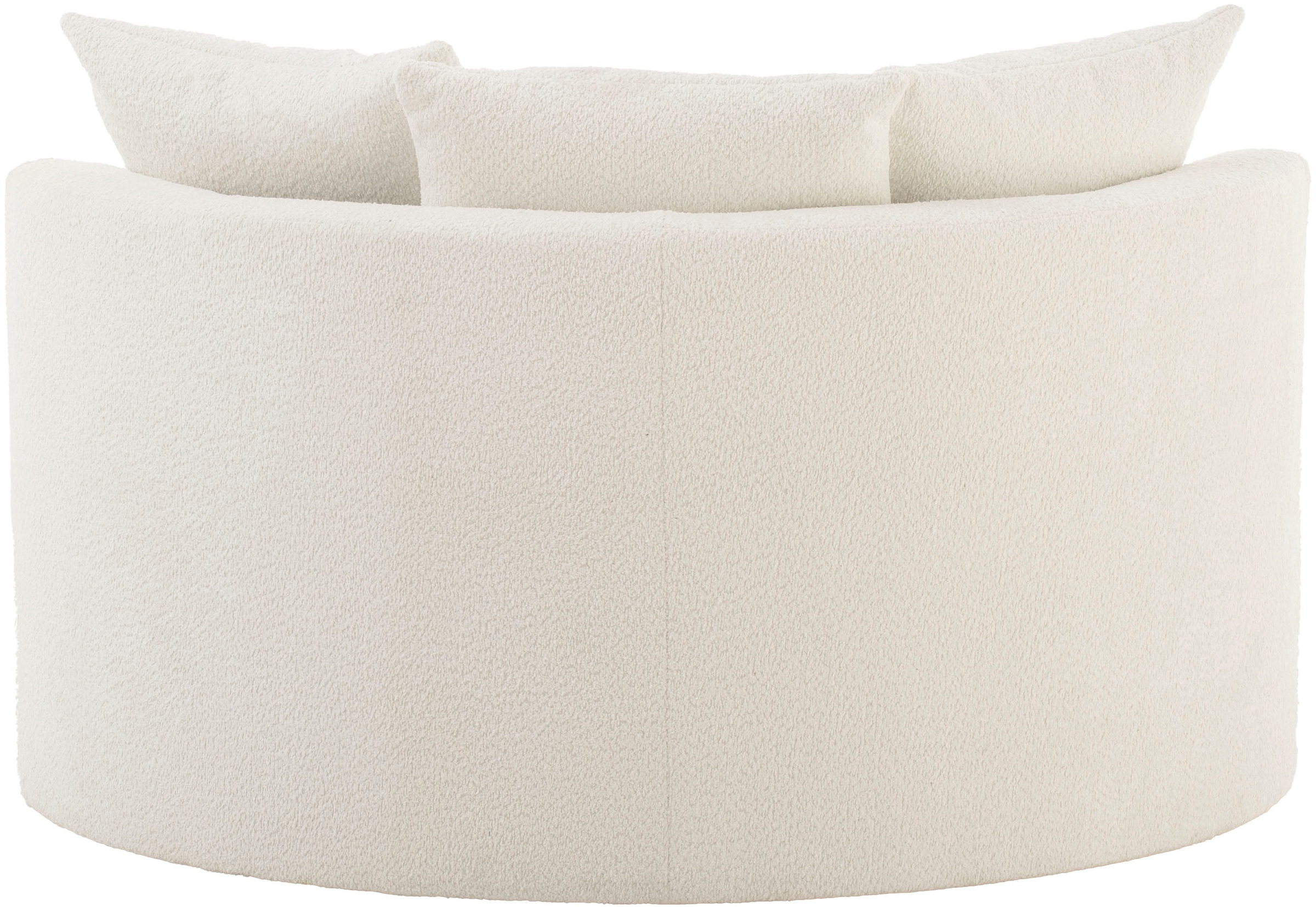 LeGer Home by Lena Gercke XXL-Sessel »ISALIE, Rundsessel mit Hocker, Lesesessel, Loveseat, Big-Sessel«, (Set), trendige Stoffe, 3 Zierkissen, grosse Sitzfläche, Cord, Samt, Bouclé