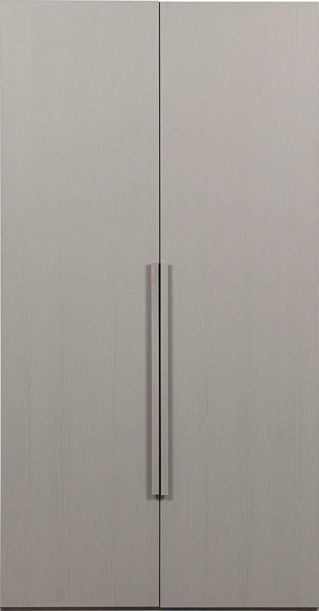 Image of WOOOD "Rens Nussbaumdekor lackiert mit Rollführung und sichtbare Maserung" H 210 x B 110 x T 58 cm, Wandbefestigung empfohlen, Kombinierbar